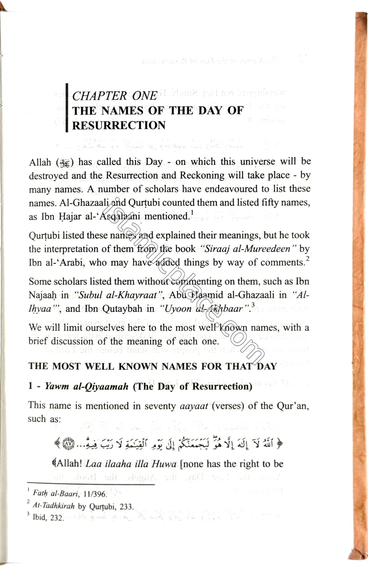 The Day of Resurrection - Islamic Creed Series