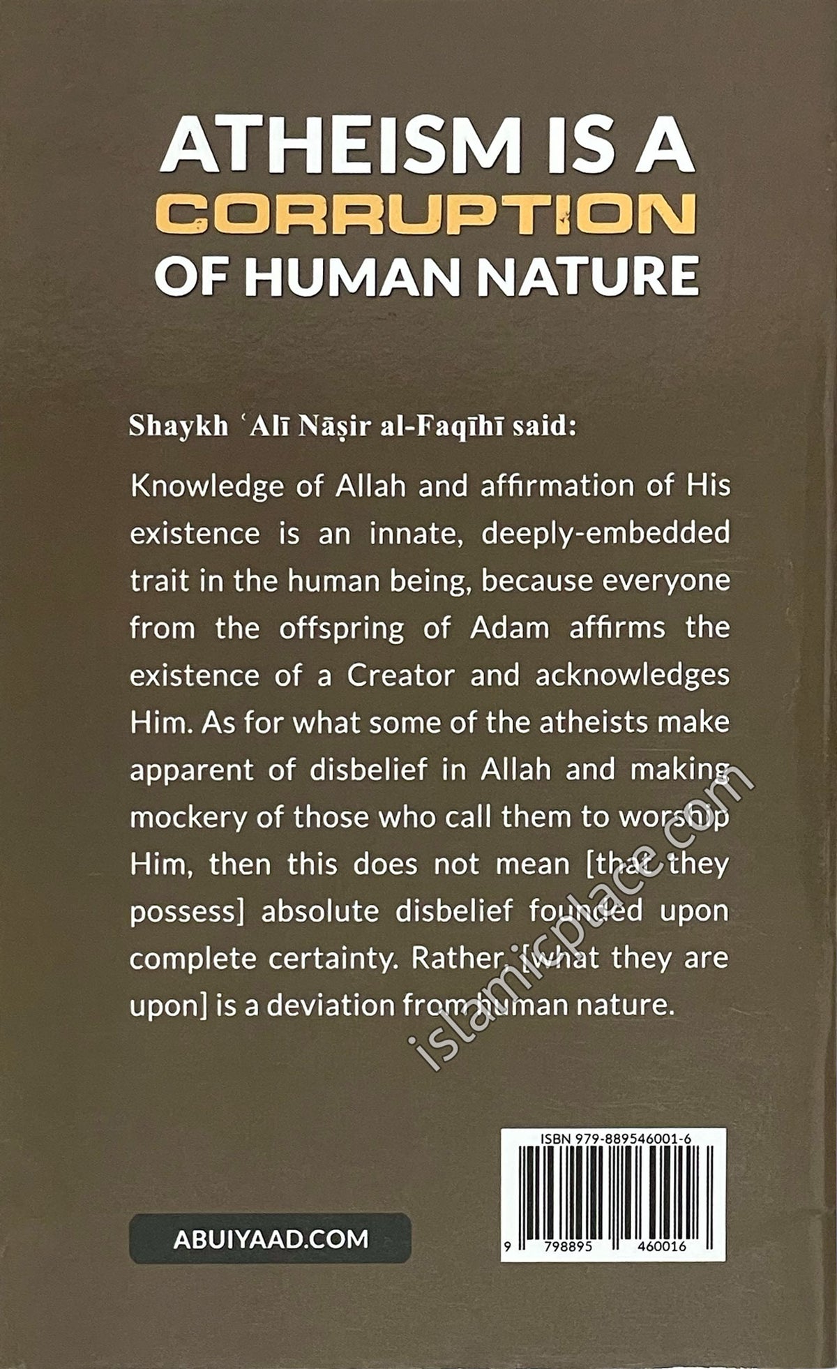 Atheism is a Corruption of Human Nature