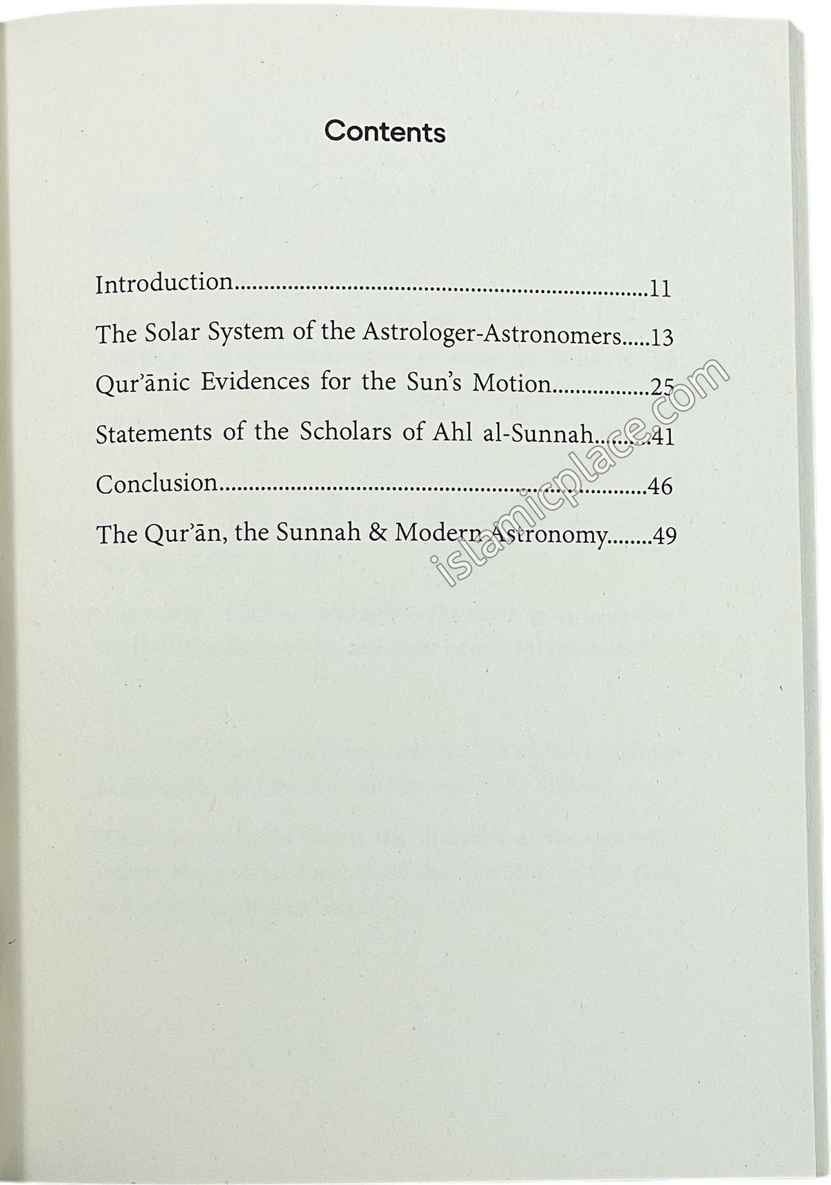 The Qur'anic Refutation of the Solar System of the Astrologer-Astronomers