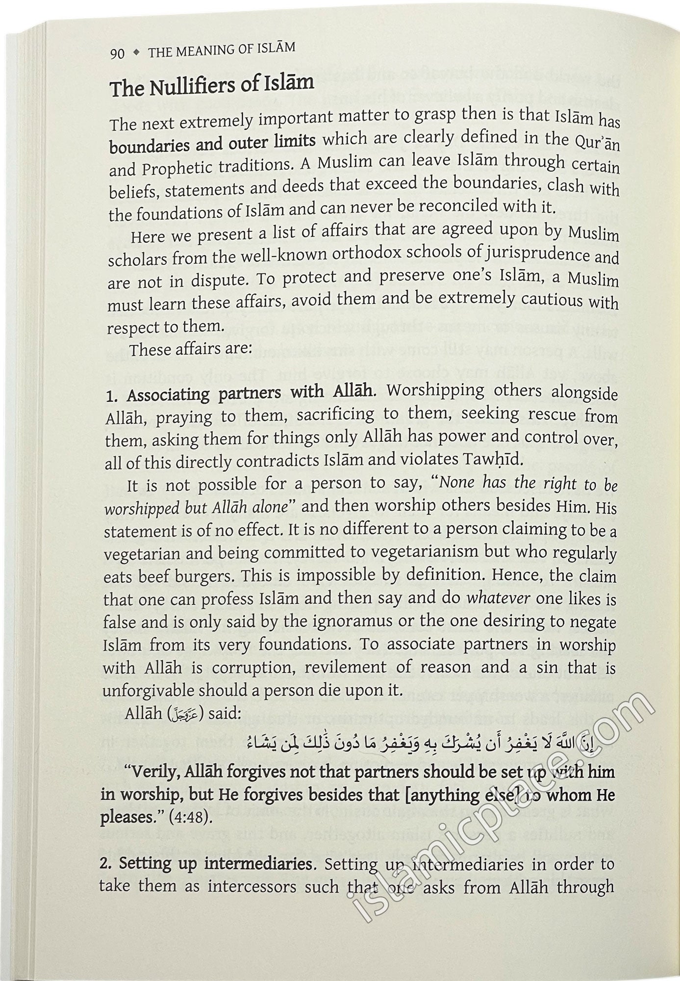 The Meaning of Islam - A Brief Explanation of the Most Important Principles and Teachings by Abu 'Iyaad
