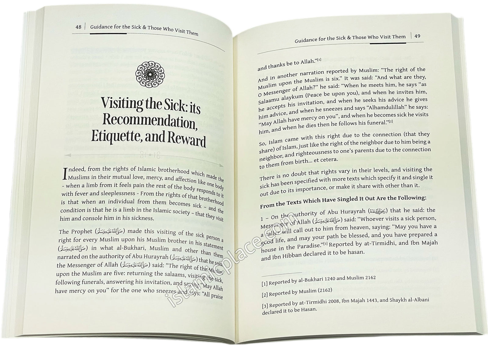 Guidance For the Sick & Those Who Visit Them