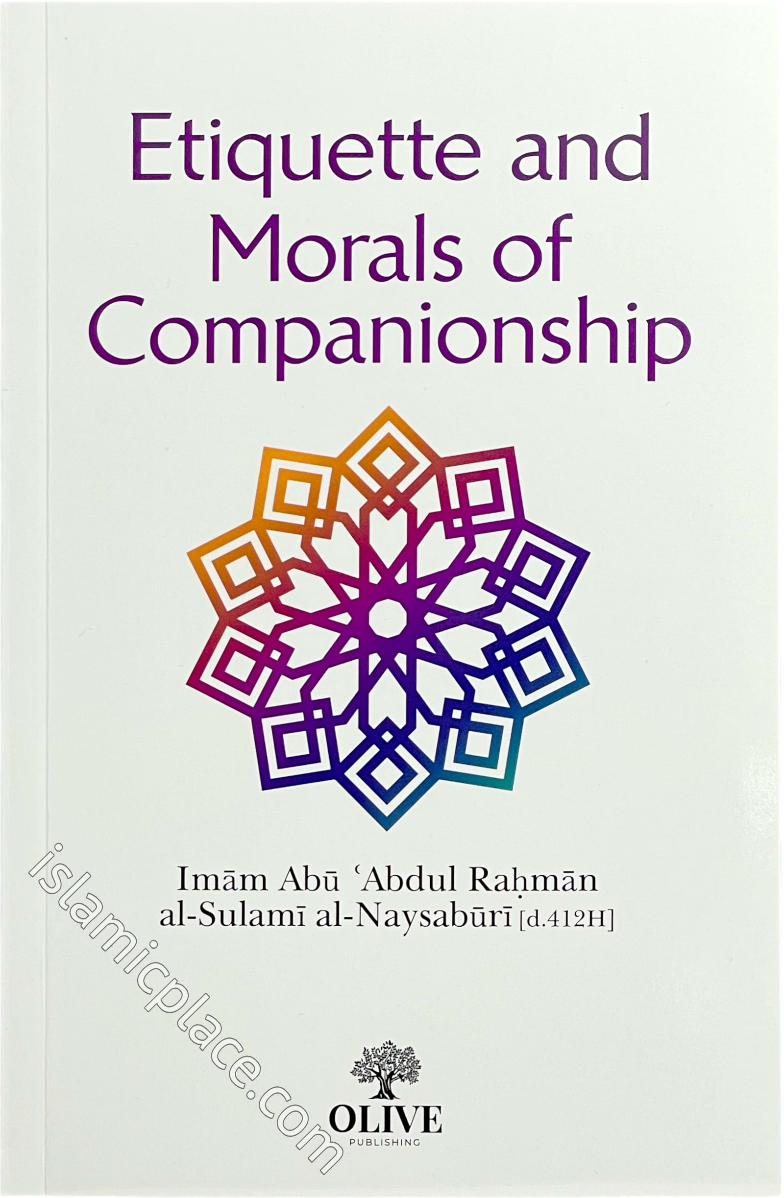 Etiqutte and Morals of Companionship