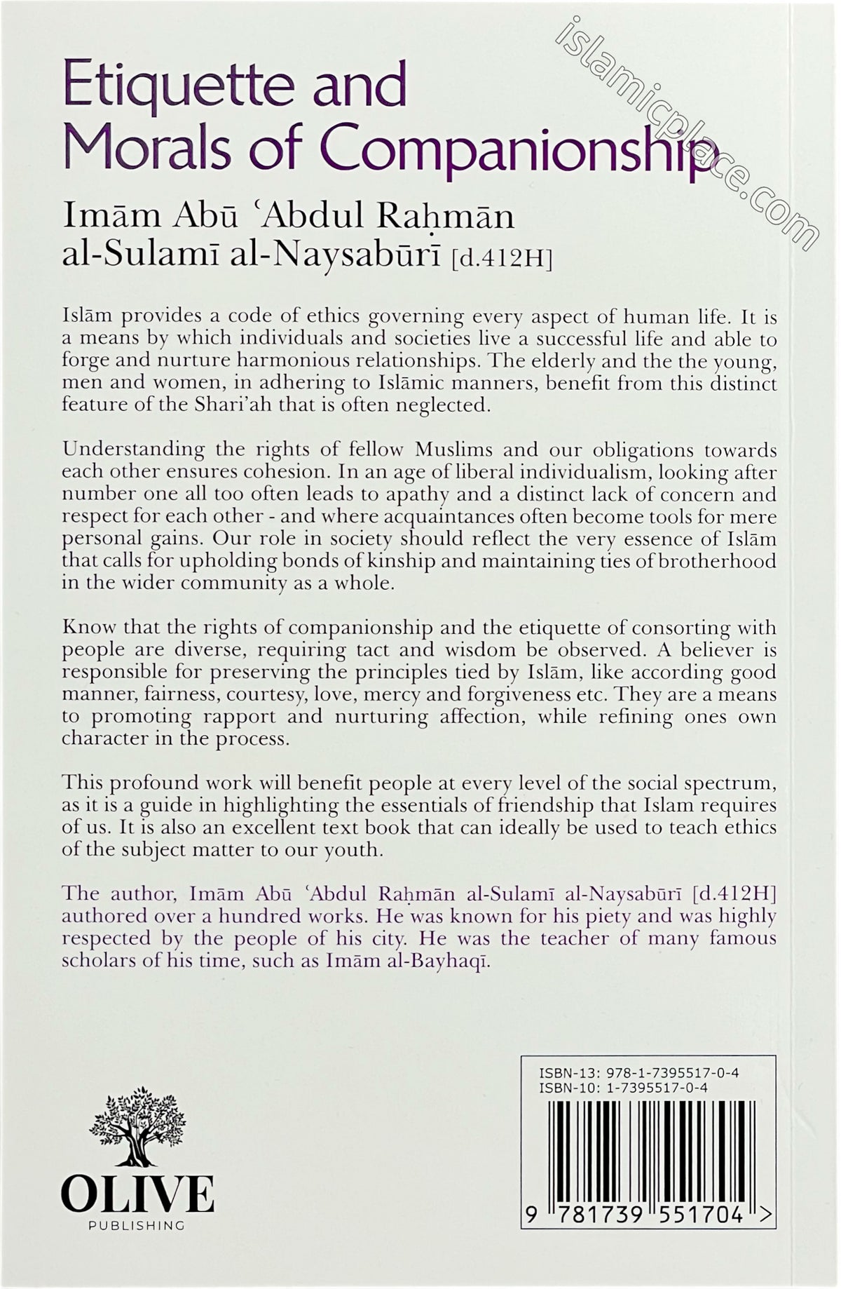 Etiqutte and Morals of Companionship