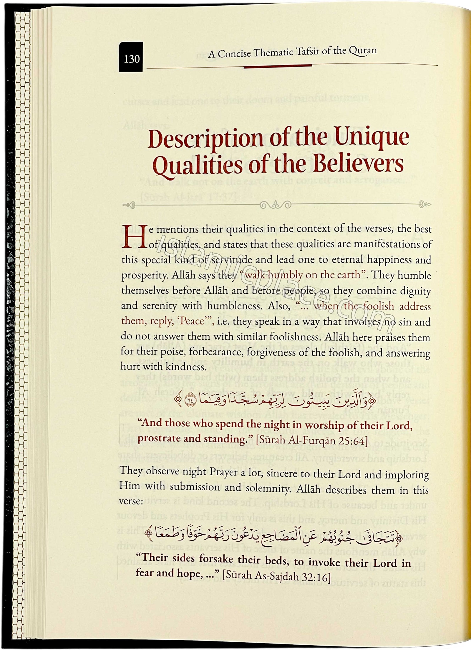 [3 vol set] A Concise Thematic Tafsir of the Quran