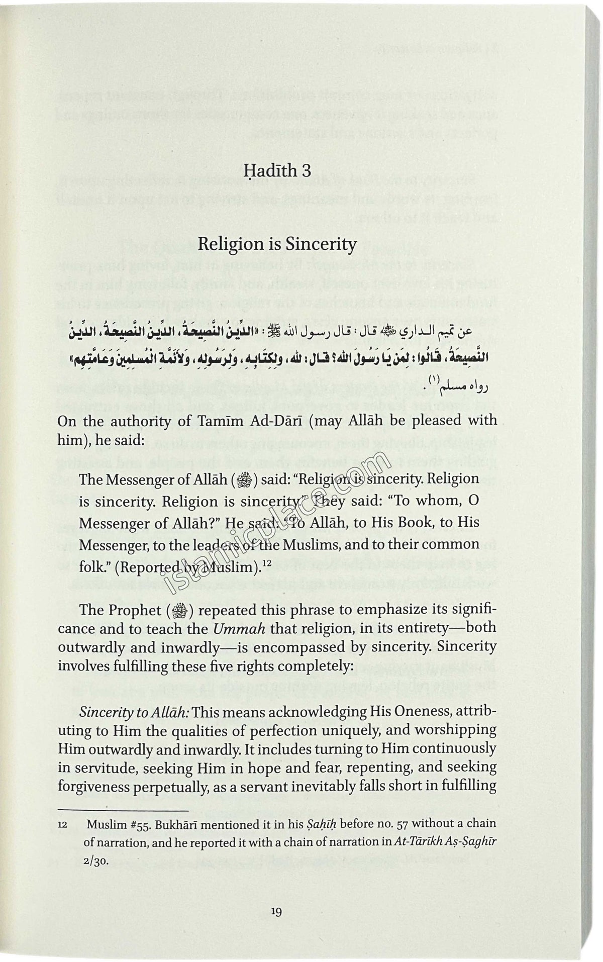 The Delight of the Righteous Hearts and the Comfort of Their Eyes - A Collection of 99 Hadiths with Commentary