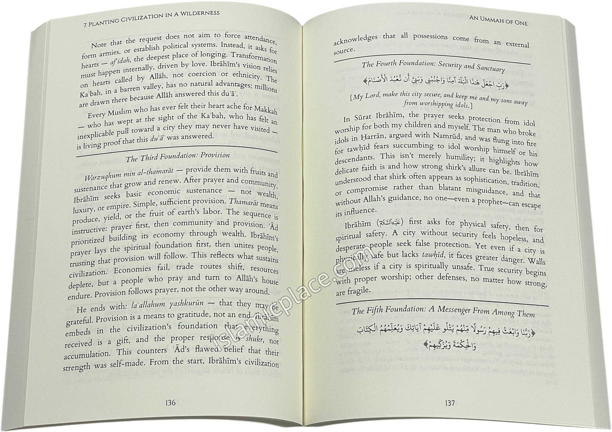 An Ummah of One - Building Faith, Family, and Civilization through the Story of Prophet Ibrahim - Stories of the Prophets: Volume 3