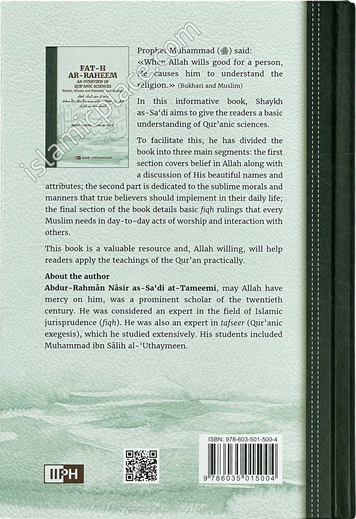 Fat-h Ar-Raheem - An Orverview of Qur'anic Sciences - Beliefs, Morals and Manners, and Rulings