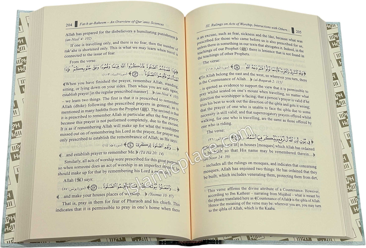 Fat-h Ar-Raheem - An Orverview of Qur'anic Sciences - Beliefs, Morals and Manners, and Rulings