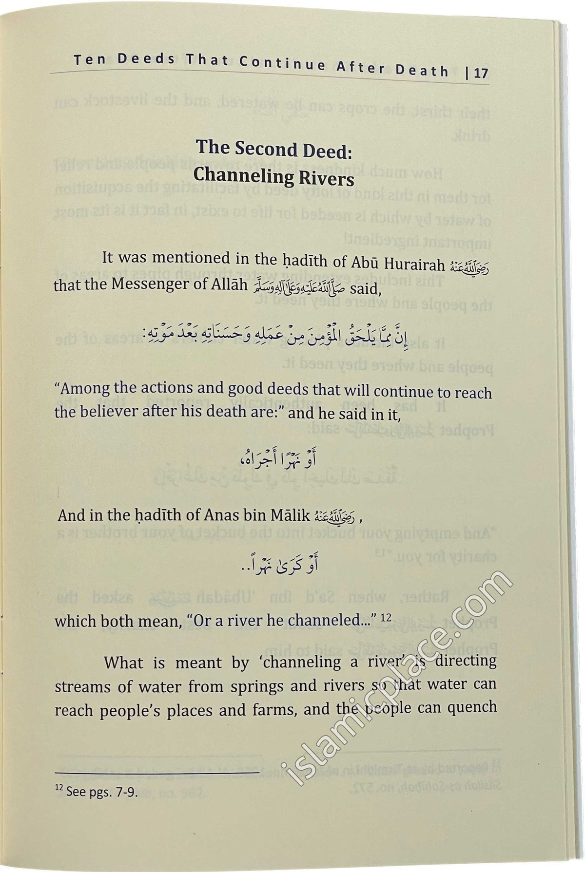 Ten Deeds that Continue to be Rewarded After Death