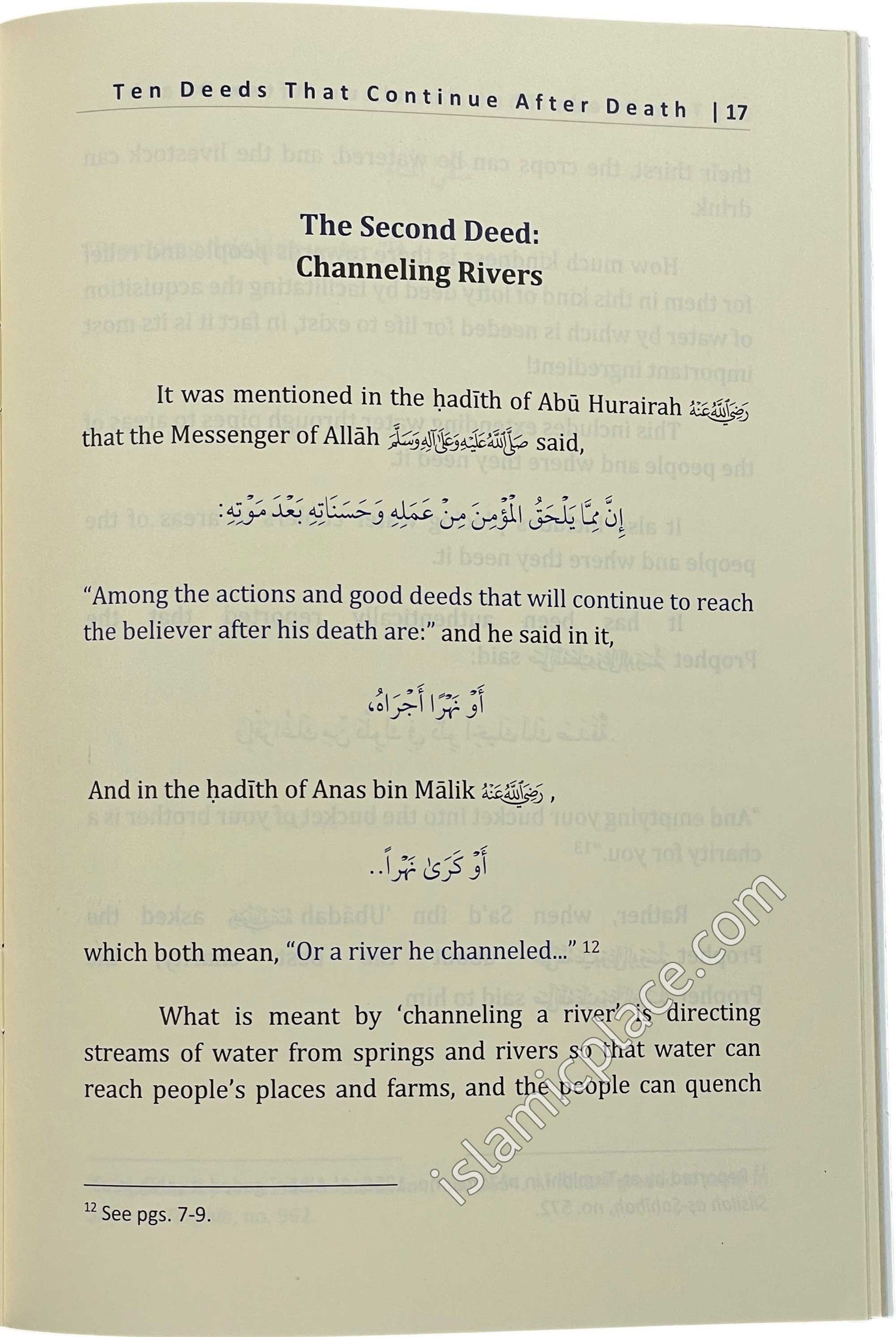 Ten Deeds that Continue to be Rewarded After Death