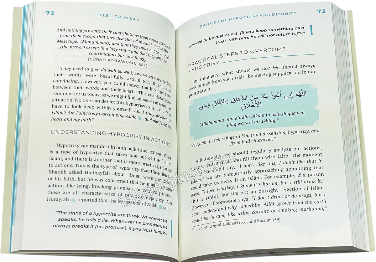 Flee to Allah - Transcribed Lectures from The Straight Path Convention