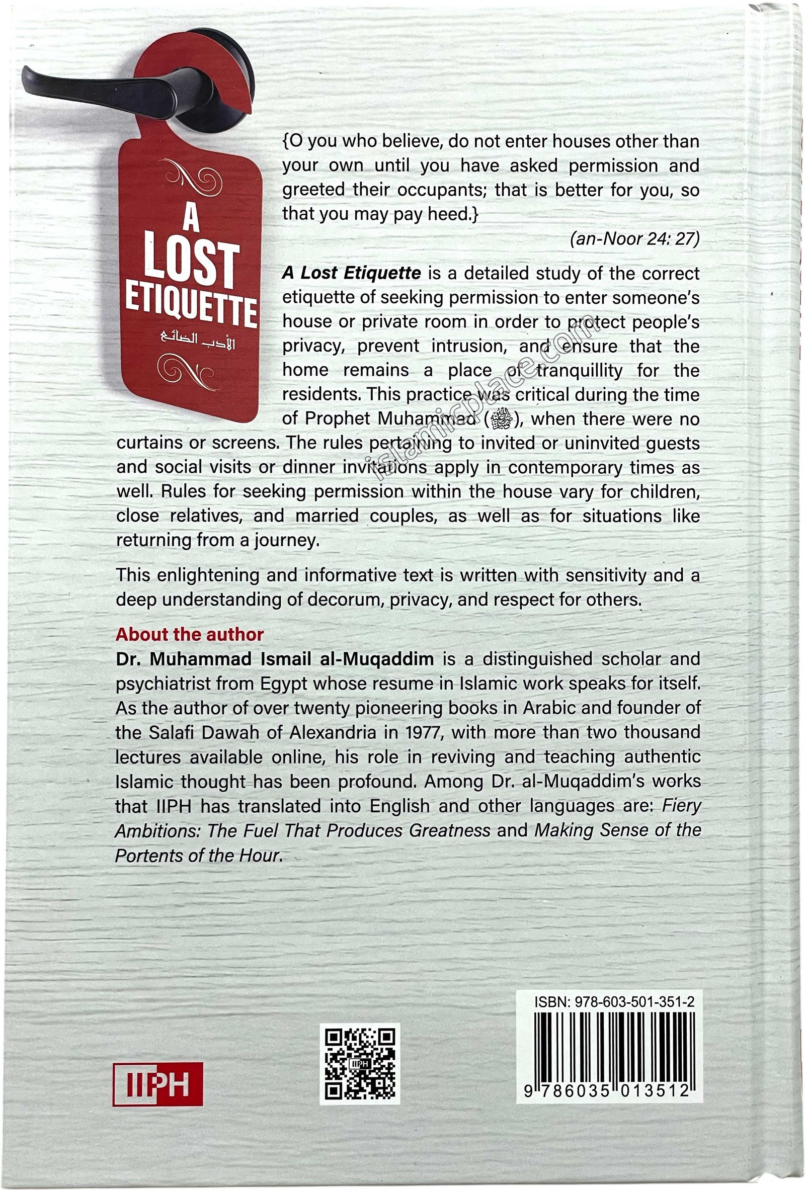A Lost Etiquette - A Comprehensive Research into the Rules and Etiquette of Seeking Permission