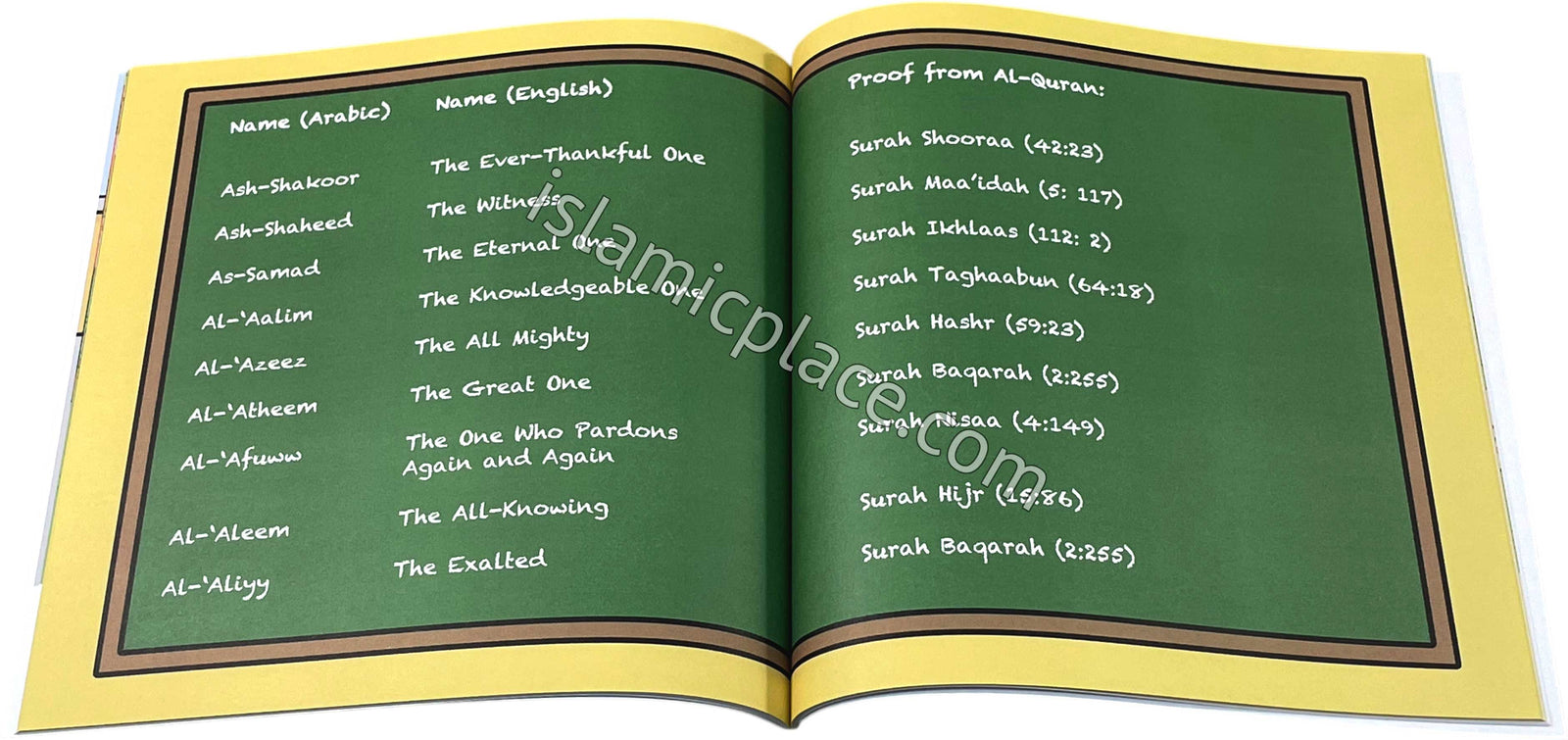 99 Names of Allah - Allah is One Series