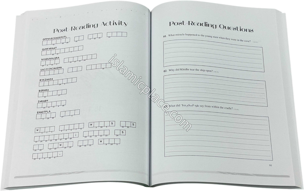 Contemplating over the Qur'an for Kids - A 29 Day Qur'an Reading Activity Book