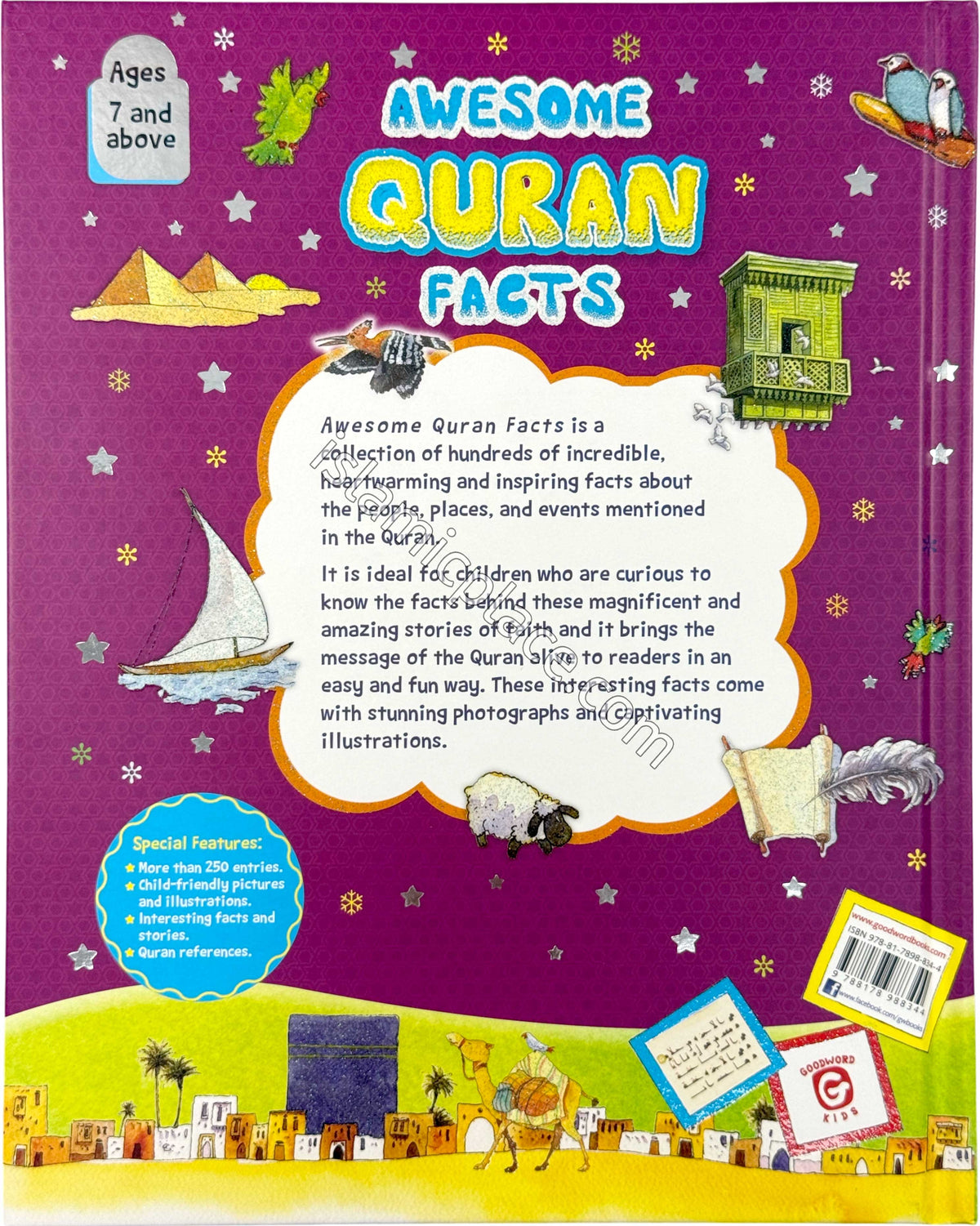 Awesome Quran Facts - A colourful reference guide (hardback)