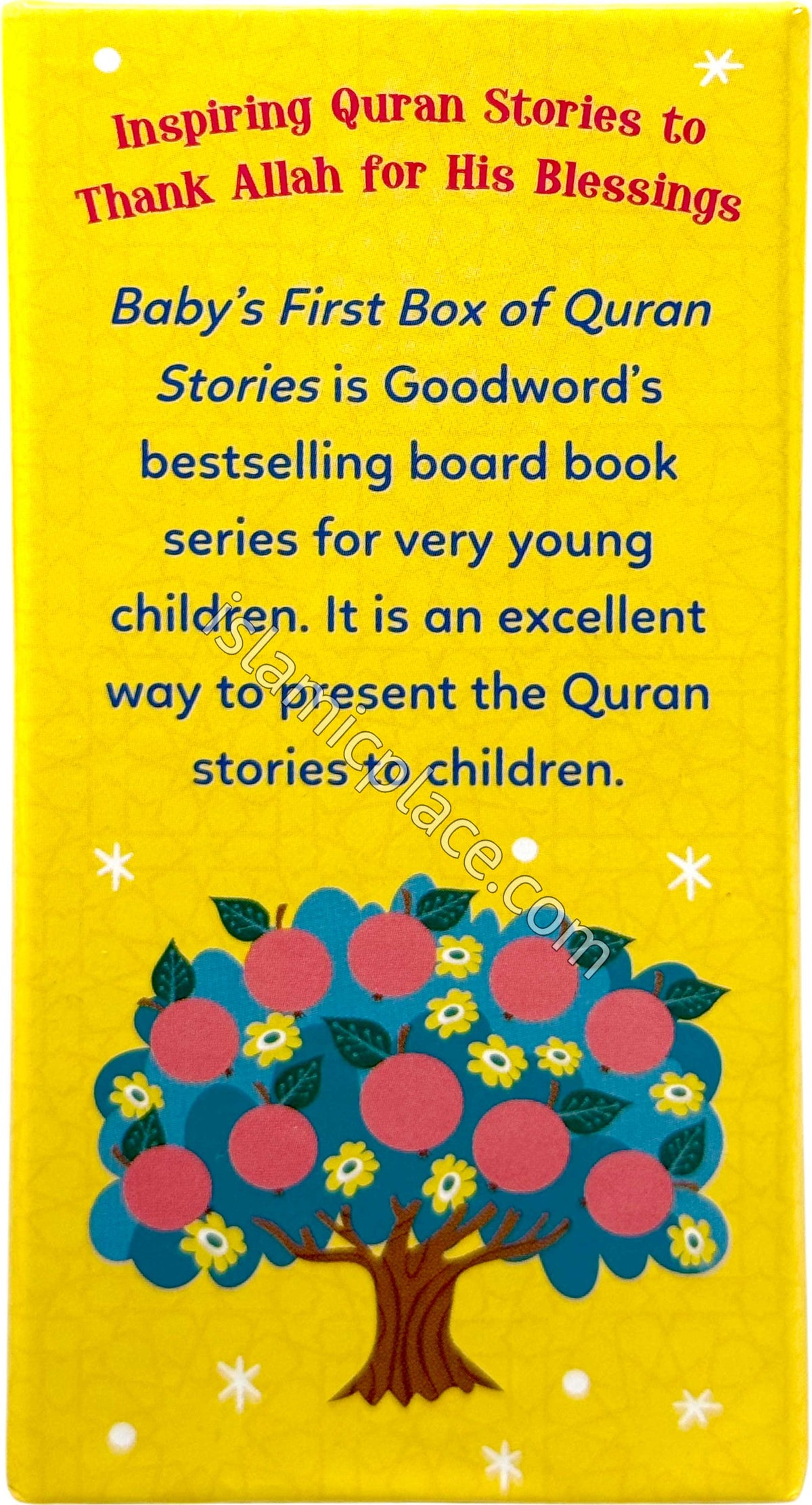 Baby's First Box of Quran Stories - vol 1 - set of 5 board books - Inspiring Quran Stories to Thank Allah for His Blessings