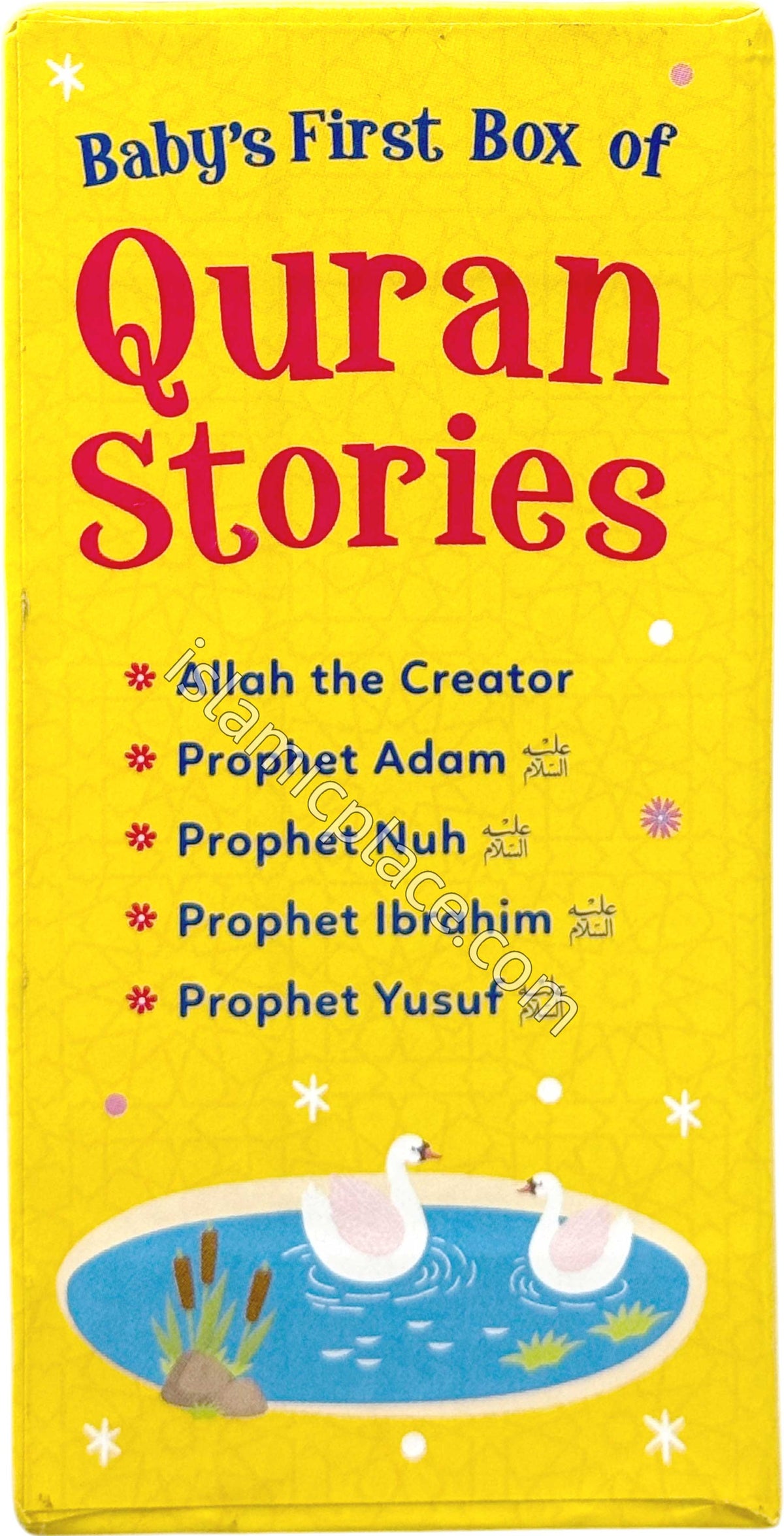 Baby's First Box of Quran Stories - vol 1 - set of 5 board books - Inspiring Quran Stories to Thank Allah for His Blessings