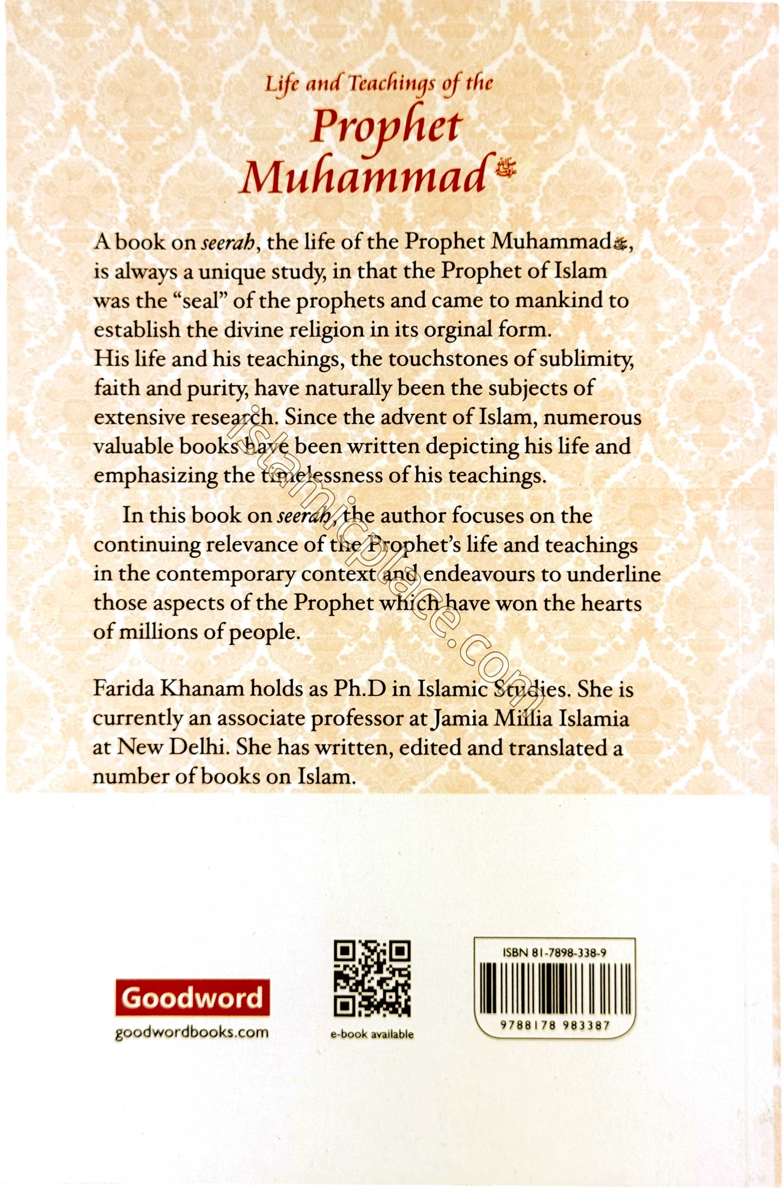 Life and Teachings of the Prophet Muhammad - Its Relevance in a Global Context