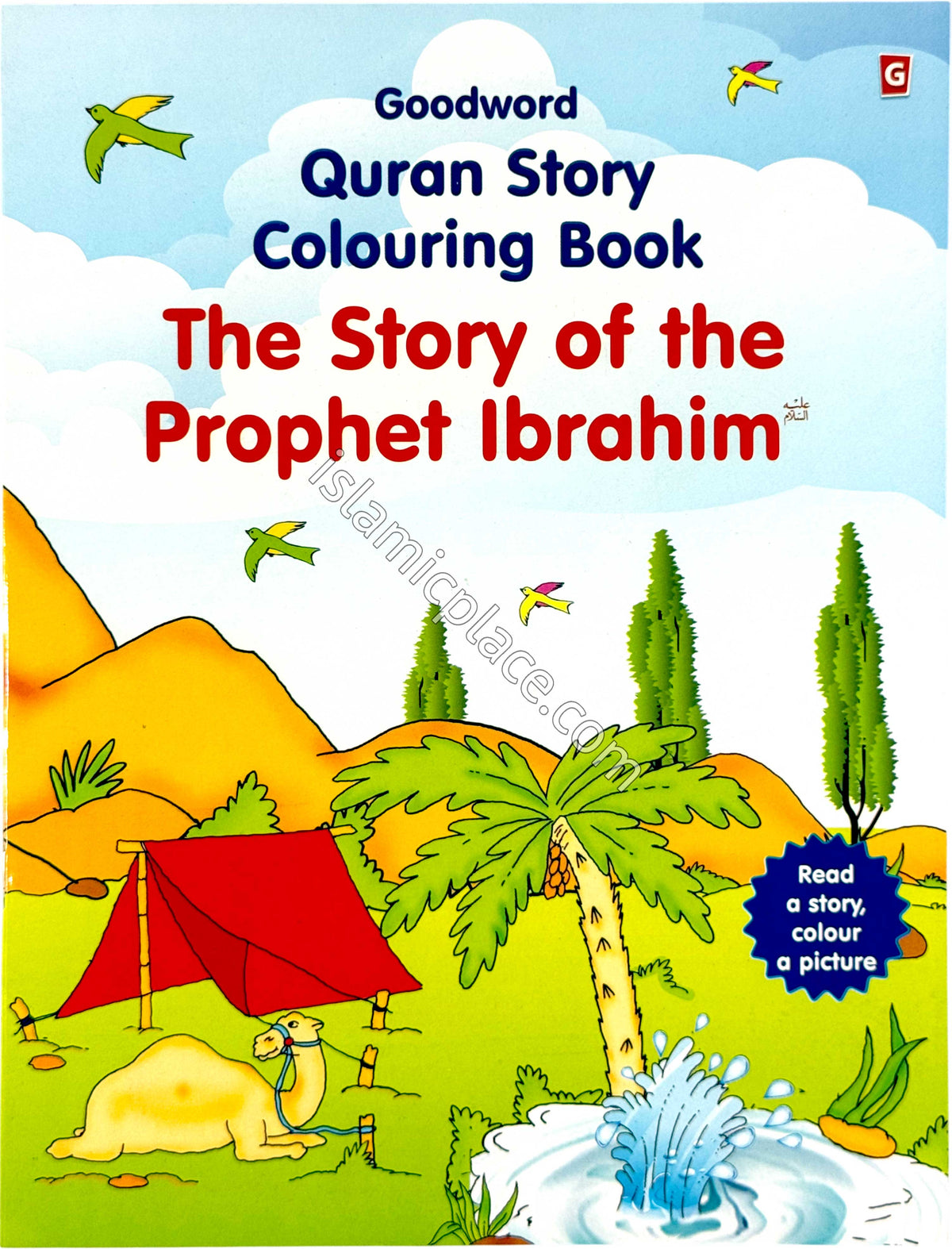 The Story of the Prophet Ibrahim (Coloring Book) Children's Stories from the Quran