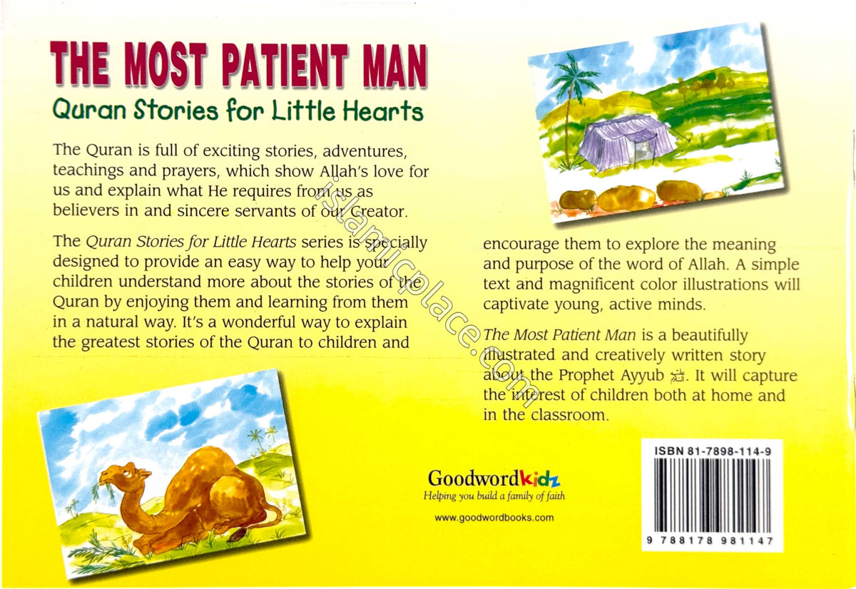 The Most Patient Man - Quran Stories for Little Hearts
