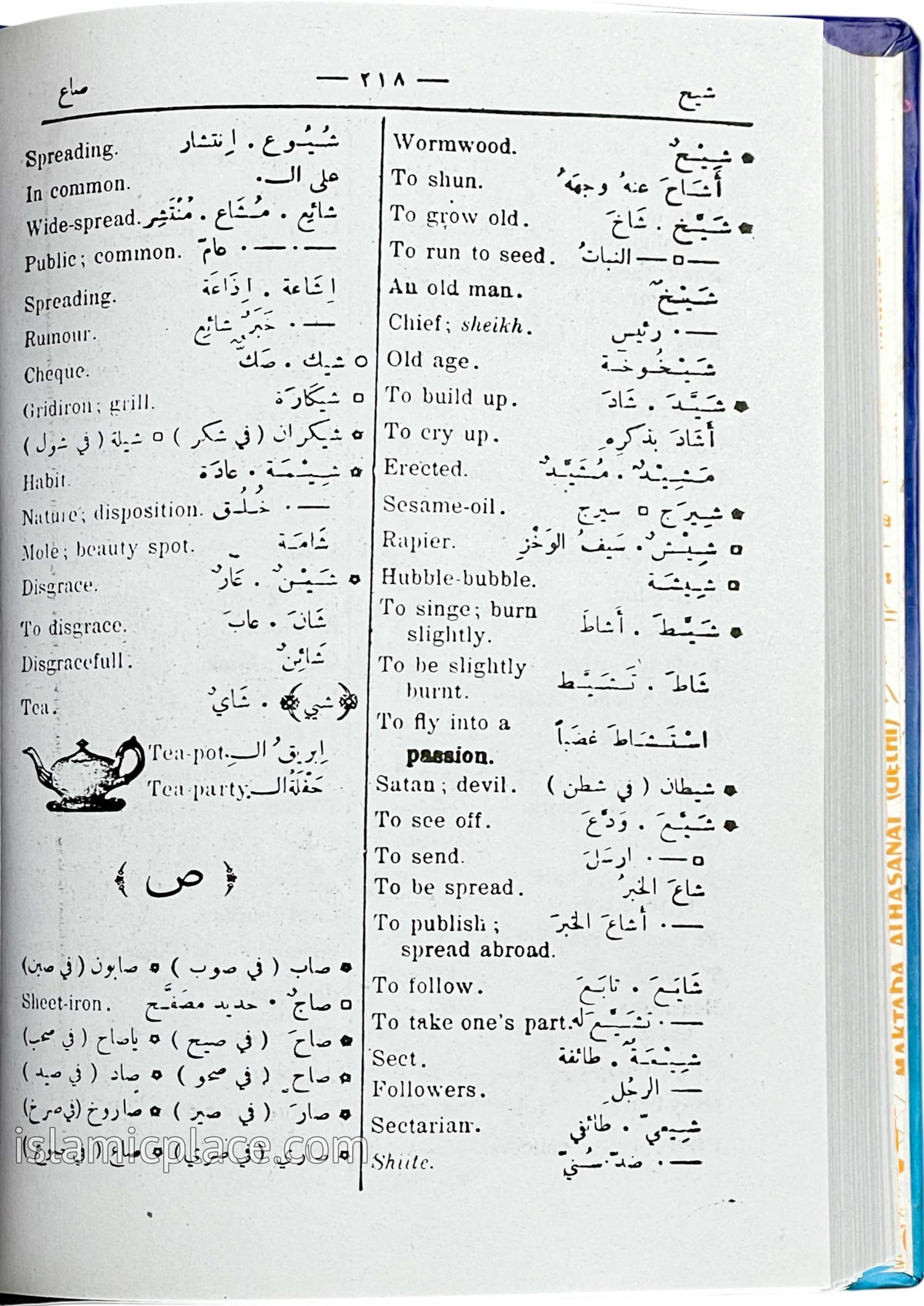 The Dictionary (Arabic to English) Formerly: School Dictionary