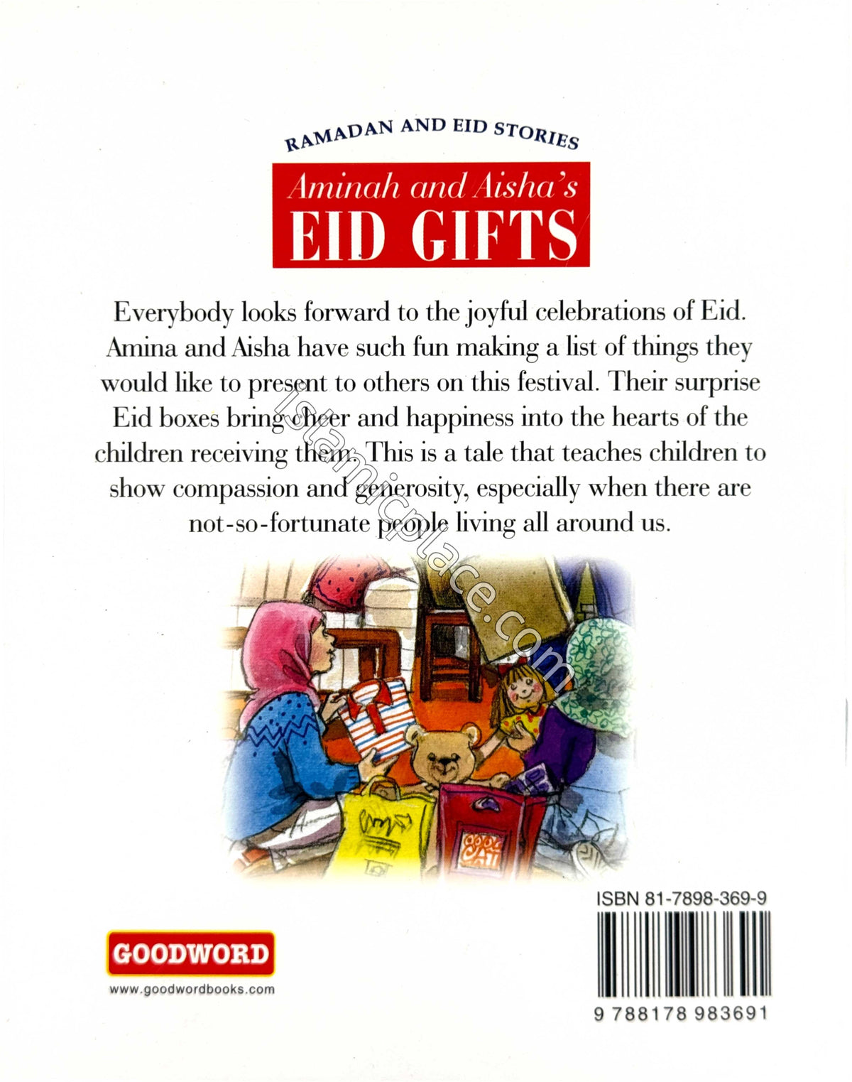 Aminah and Aisha's Eid Gifts - Ramadan and Eid Stories (paperback)
