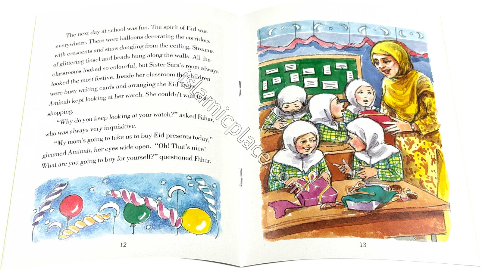 Aminah and Aisha's Eid Gifts - Ramadan and Eid Stories (paperback)