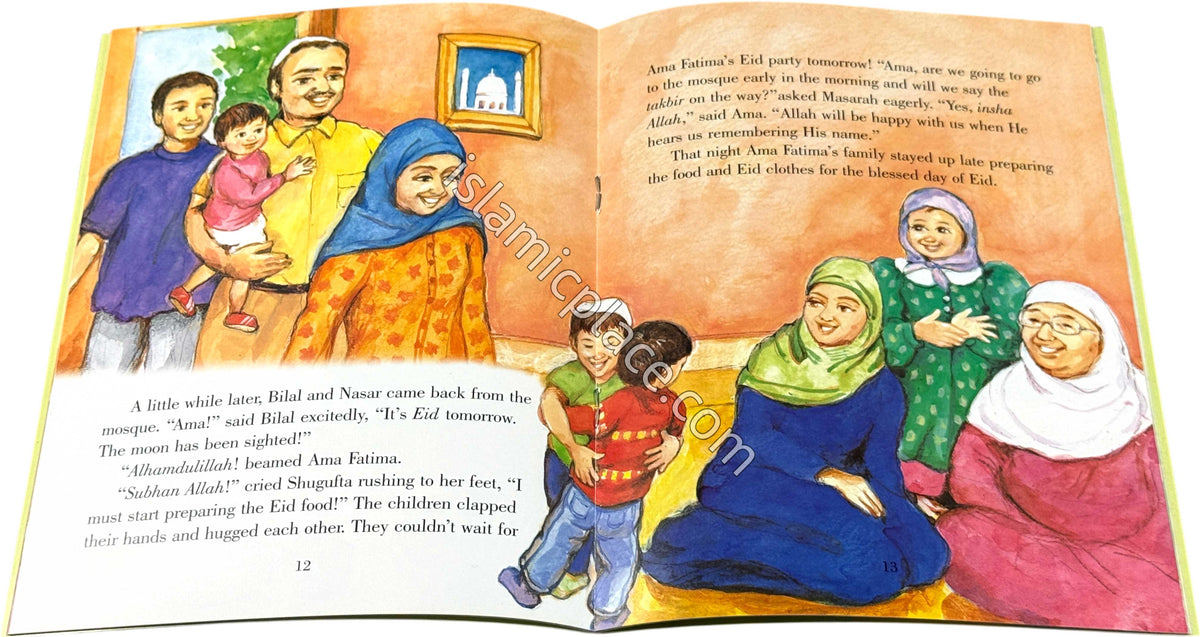 Celebrating Eid-ul-Fitr with Ama Fatima - Ramadan and Eid Stories (paperback)
