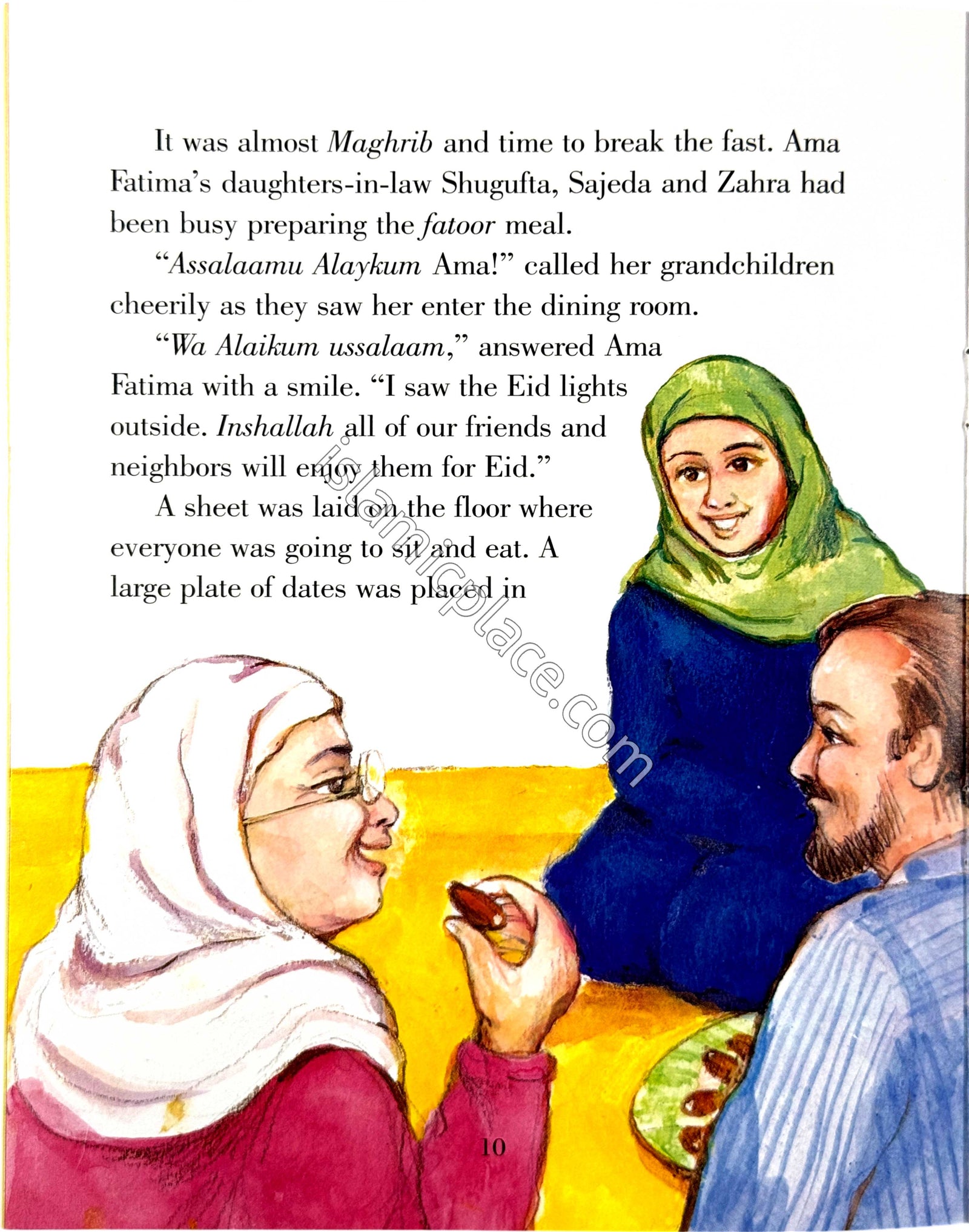 Celebrating Eid-ul-Fitr with Ama Fatima - Ramadan and Eid Stories (paperback)