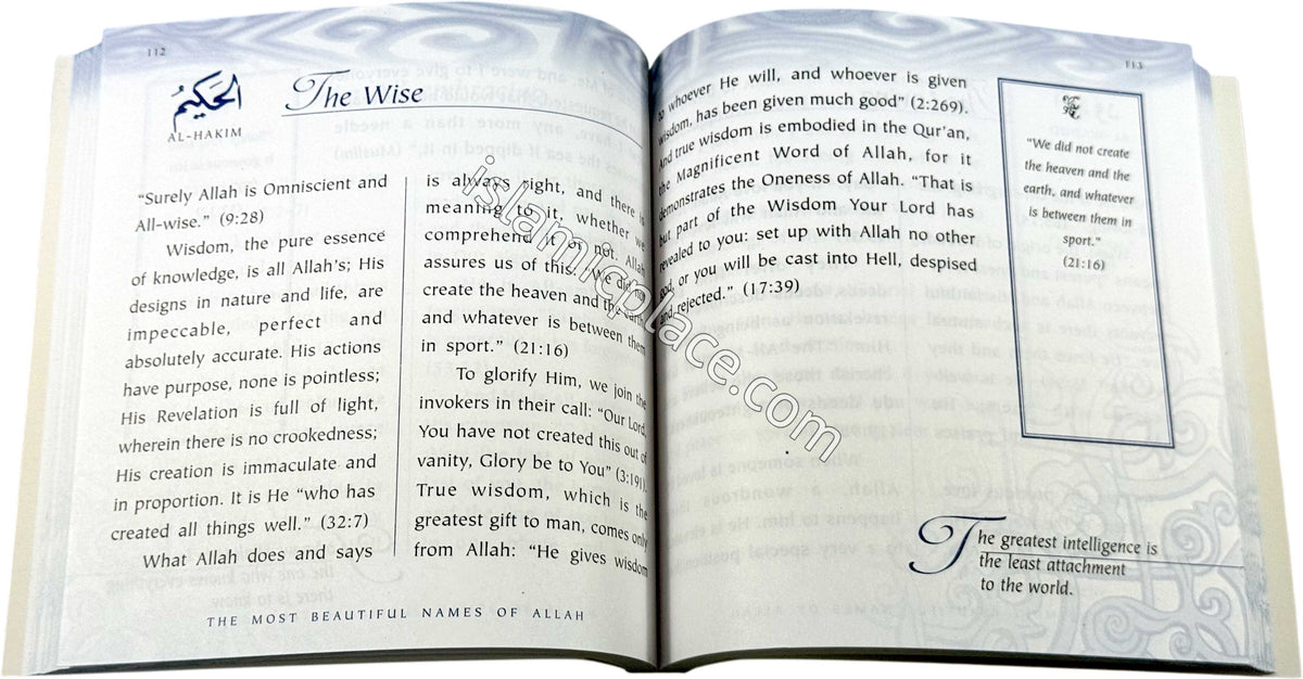 The Most Beautiful Names of Allah: Gift of a Lifetime (Paperback)