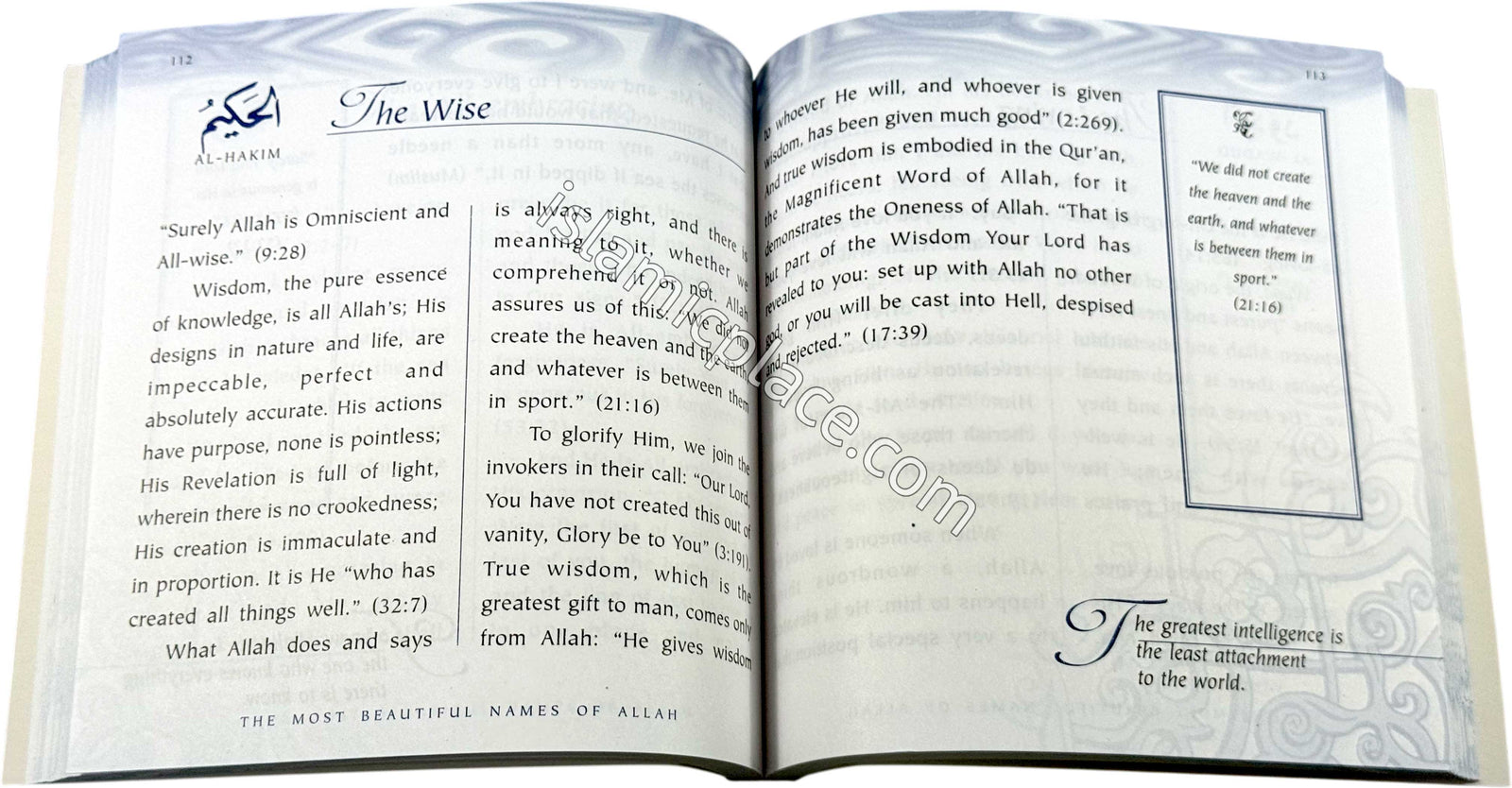 The Most Beautiful Names of Allah: Gift of a Lifetime (Paperback)