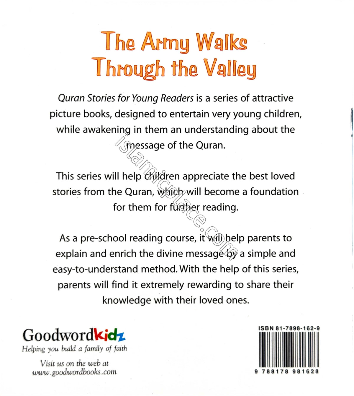 The Army Walks Through the Valley - Quran Stories for Young Readers