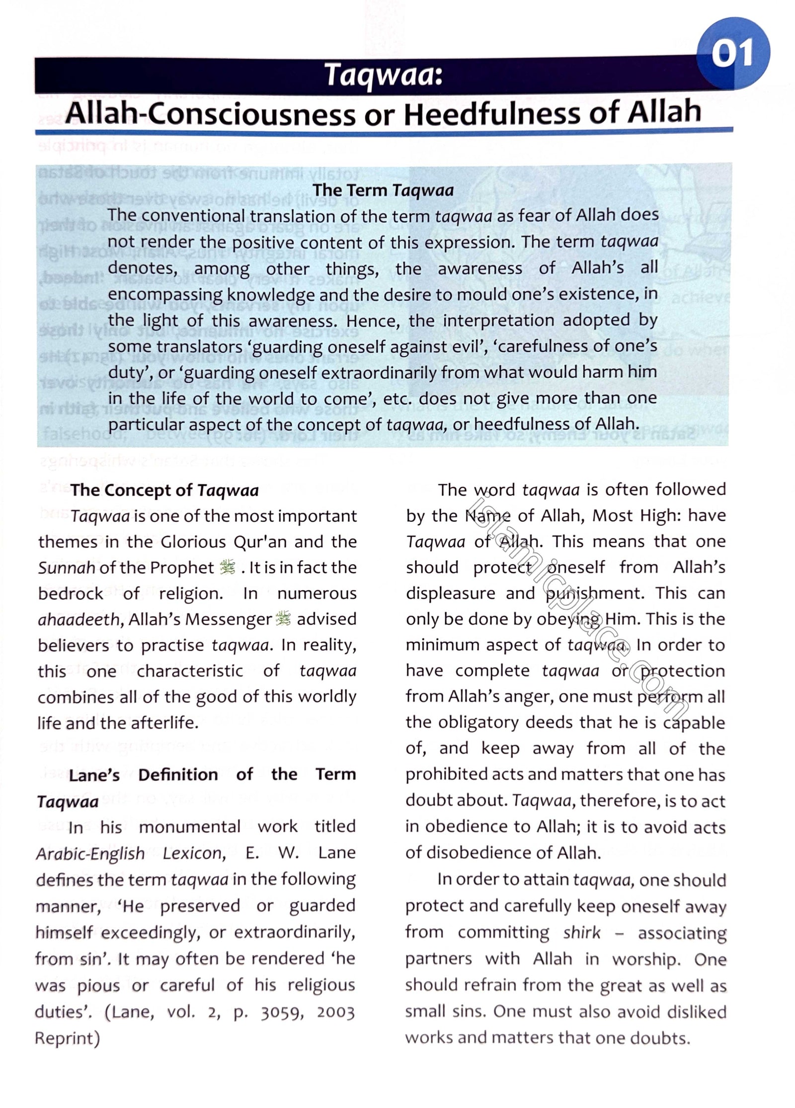 Islamic Studies: Grade 9 (Darussalam)