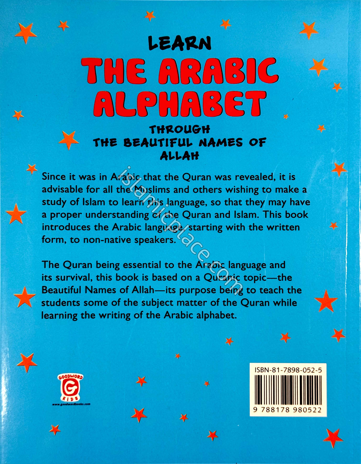 Learn the Arabic Alphabet through the Beautiful Names of Allah