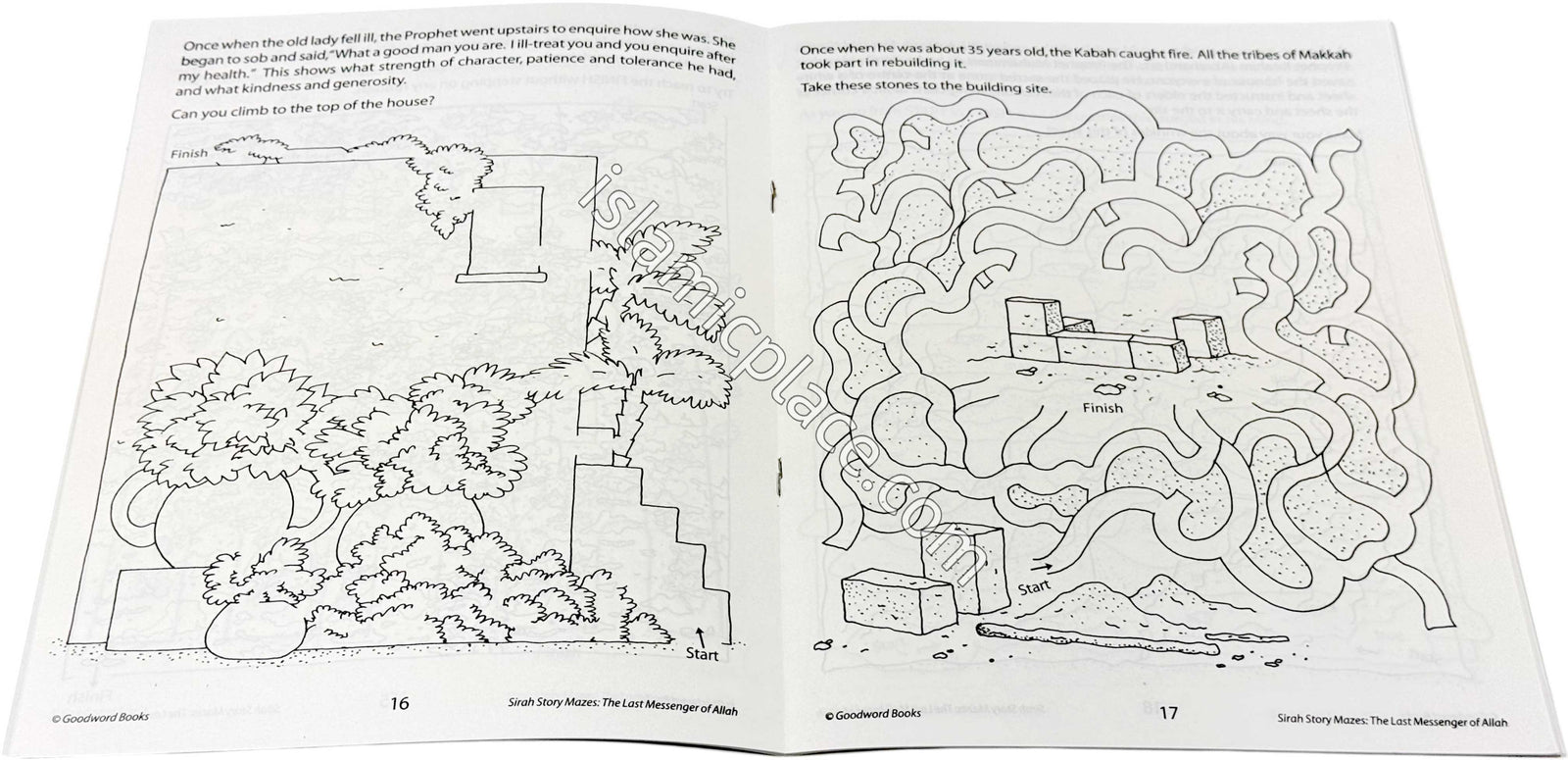 The Last Messenger of Allah - Sirah Story Mazes - Fun to color and do