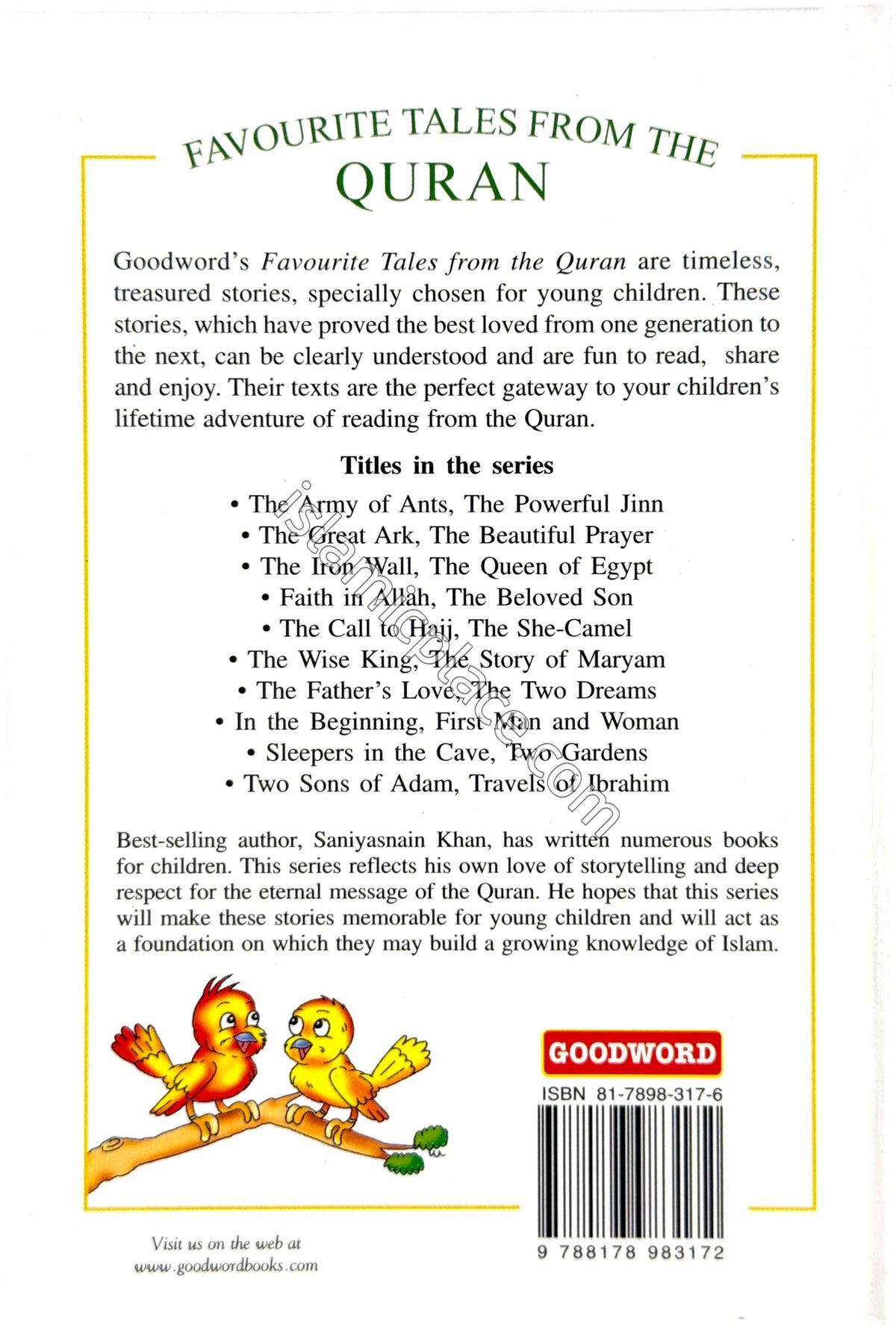 Two Tales: The Great Ark and The Beautiful Prayer - Favorite Tales from the Quran