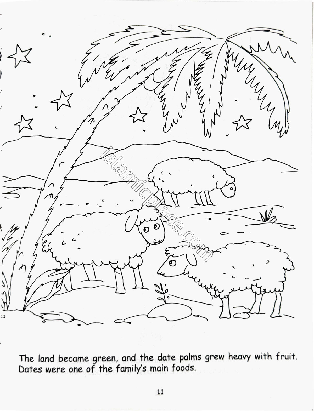 The Days in the Desert (Coloring Book) Children's Stories from the Life of Prophet Muhammad