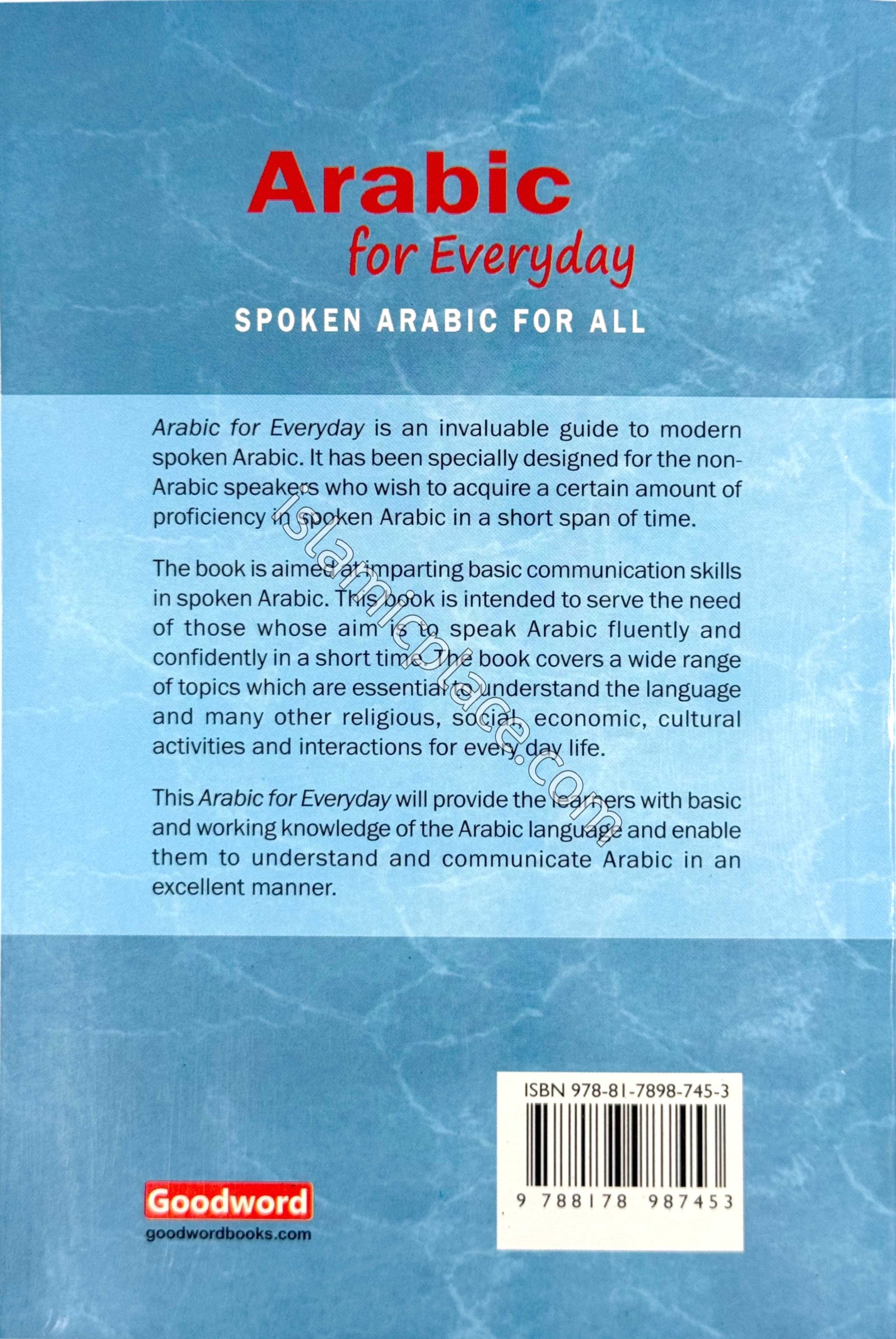 Arabic for Everyday - Spoken Arabic for All