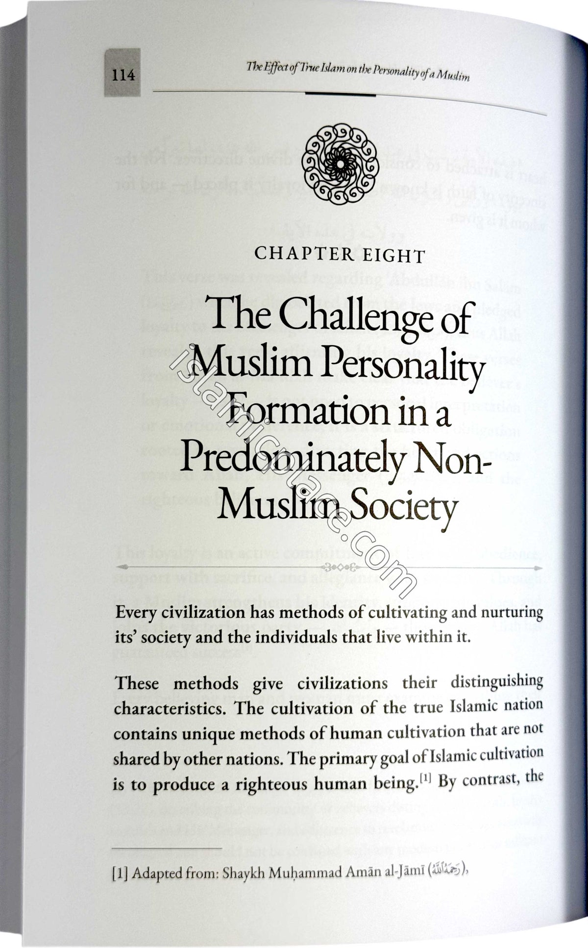 The Effect of True Islam on the Personality of a Muslim