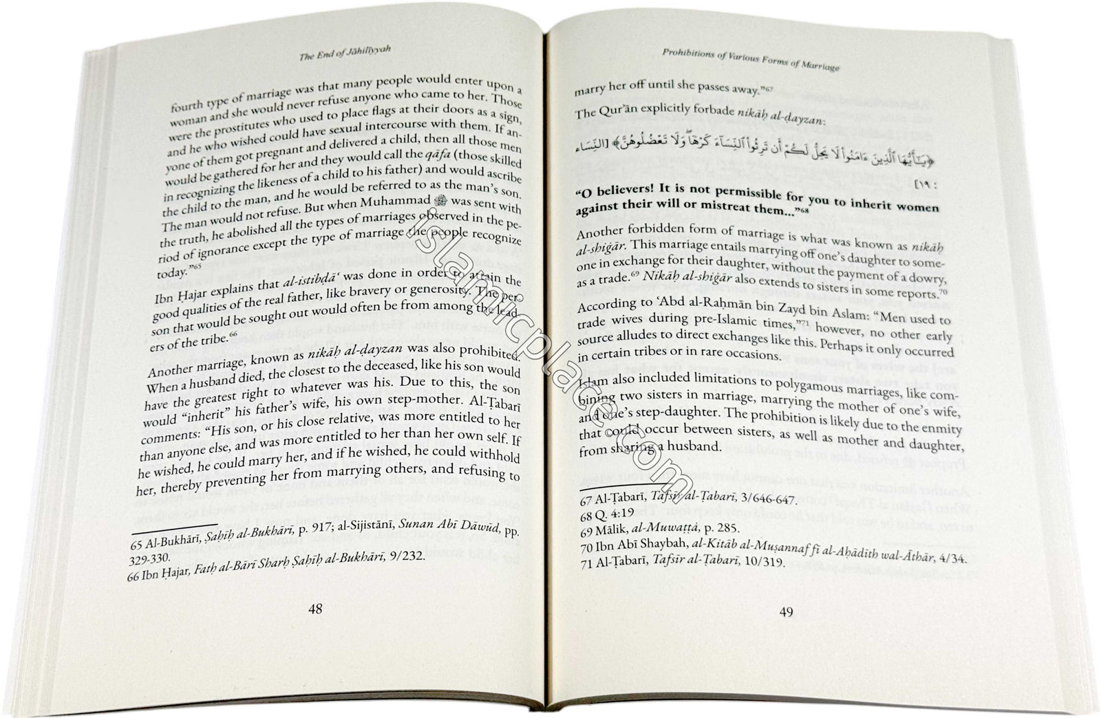 The End of Jahiliyyah - A collection of beliefs, obligations, prohibitions, and social reforms brought by the Propeht to deliver the Arabs out of the Age of Ignorance