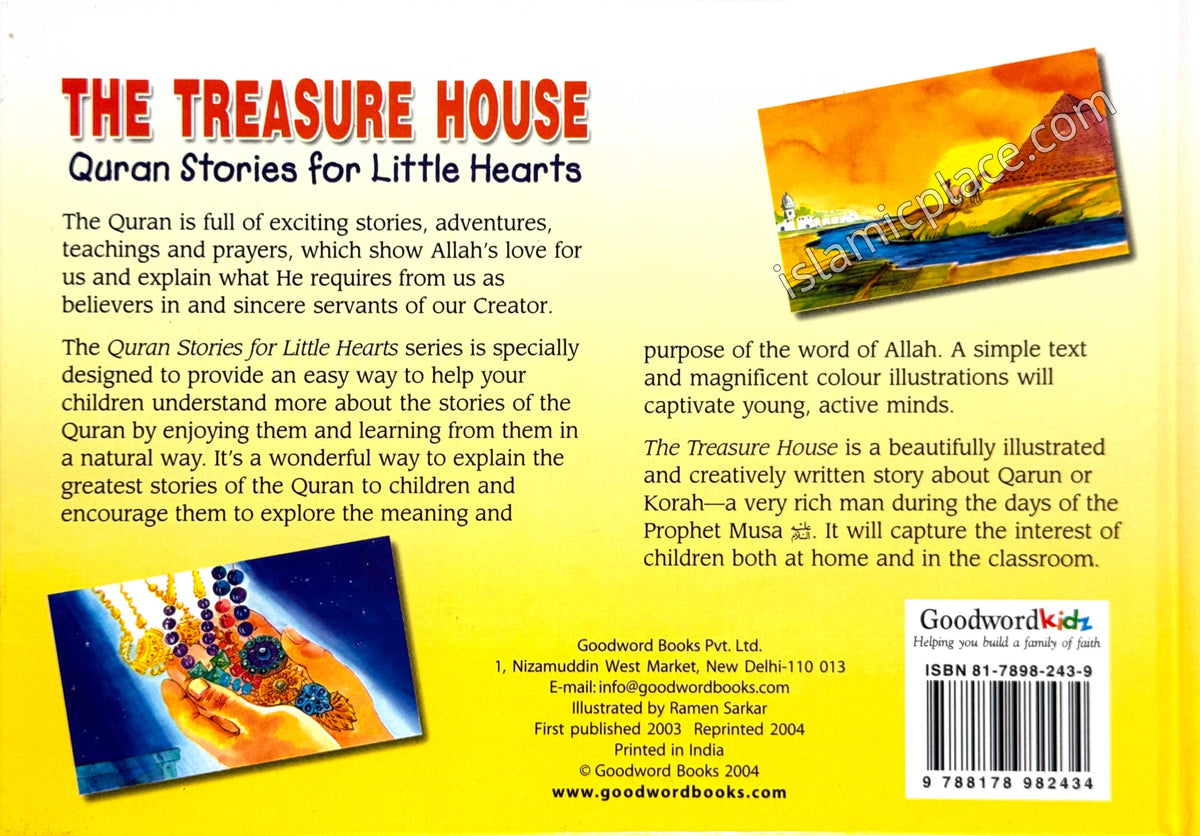 The Treasure House - Quran Stories for Little Hearts (Hardback)