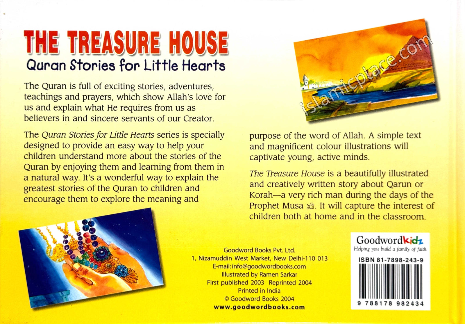 The Treasure House - Quran Stories for Little Hearts (Hardback)