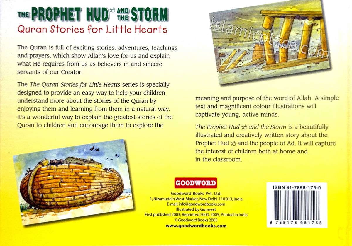 The Prophet Hud and the Storm - Quran Stories for Little Hearts (Hardback)