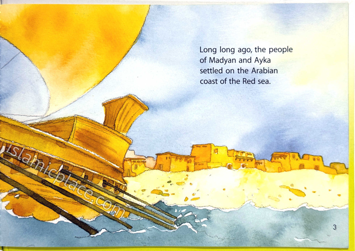 The Prophet Shuayb and the Earthquake - Quran Stories for Little Hearts (Hardback)