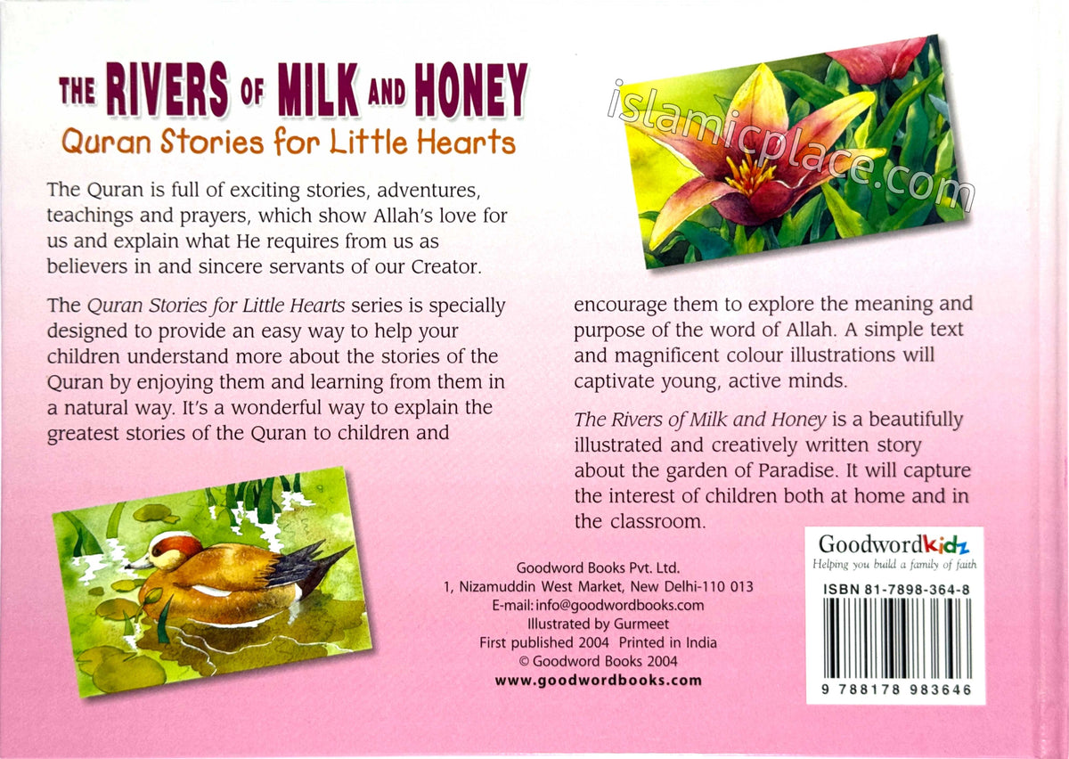 The Rivers of Milk and Honey - Quran Stories for Little Hearts (Hardback)
