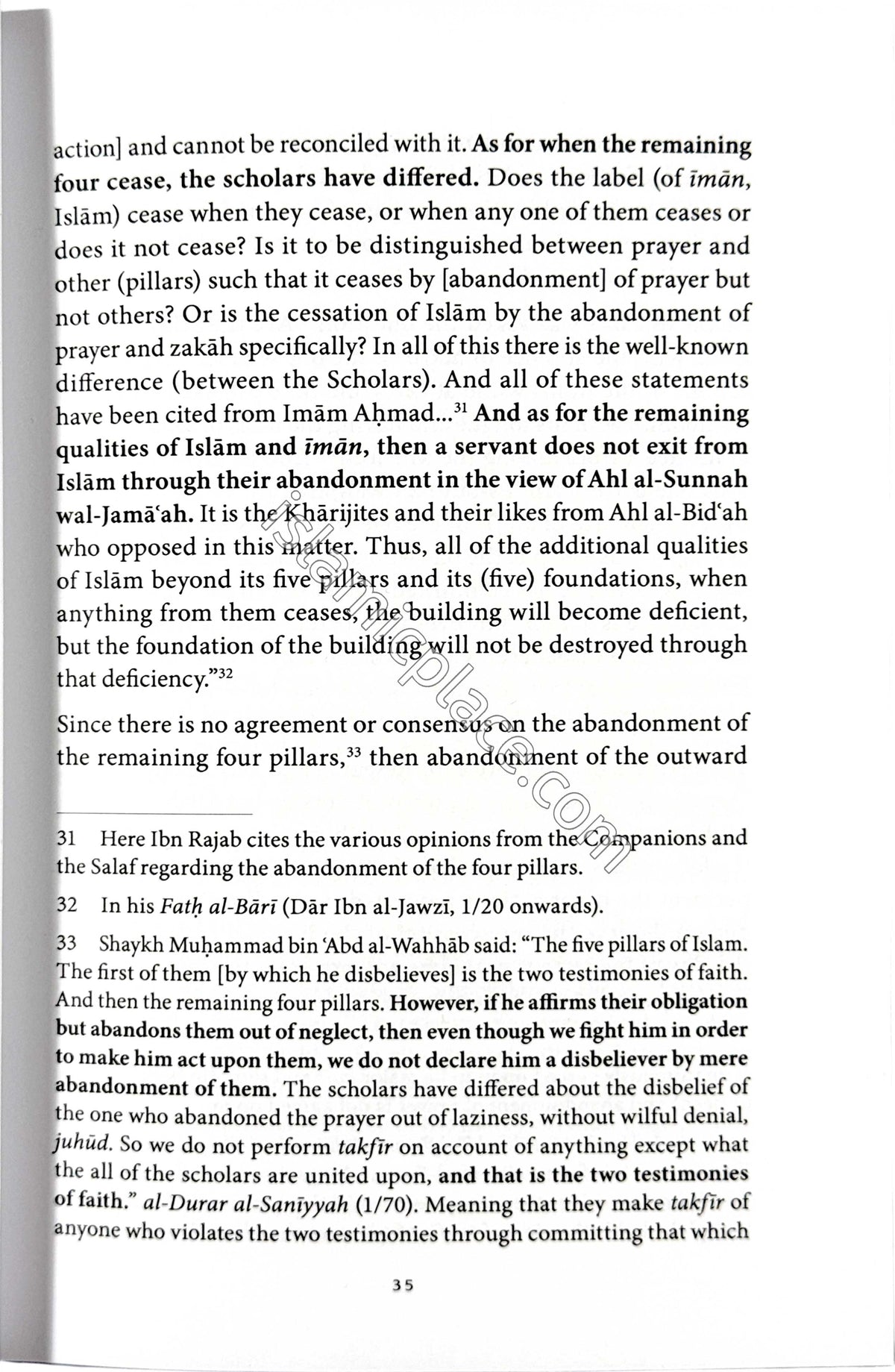 Repelling the Accusations of Irja' From the Scholars of Ahl Al-Sunnah - Unravelling the Deception of the Takfiris and Haddadis in Maligning the Salafi Scholars