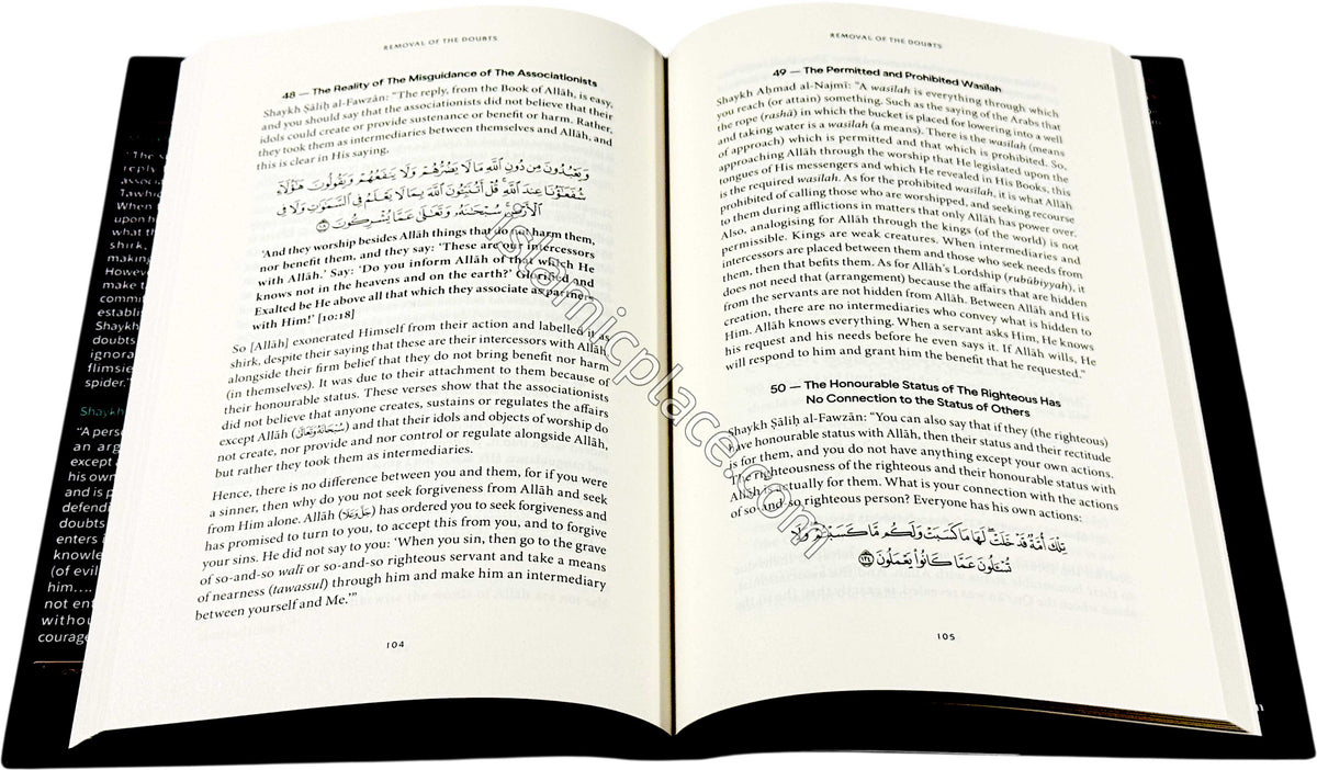 Text, Translation and Commentary of Removal of the Doubts - Notes by Abu 'Iyaad