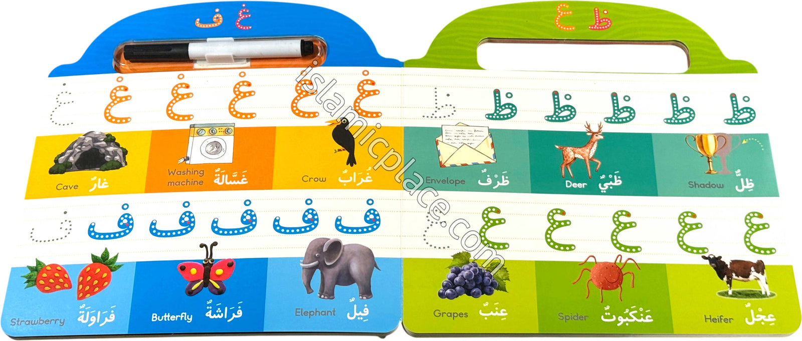 Learn to Write Arabic Alphabet Board Book