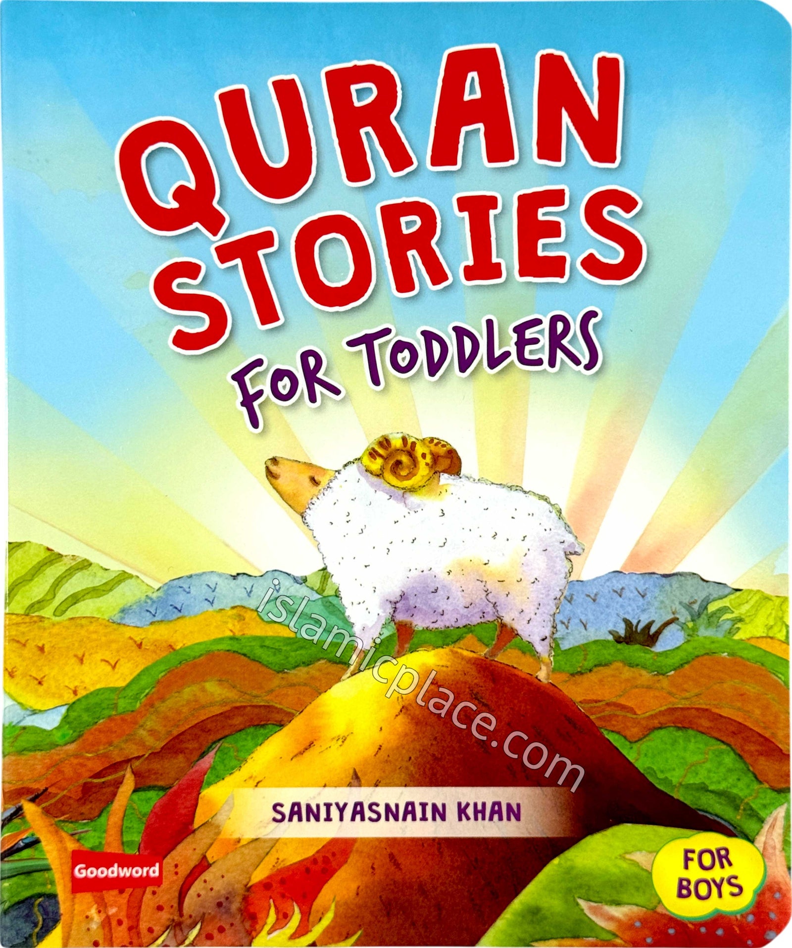 Quran Stories for Toddlers - Board Book for Boys