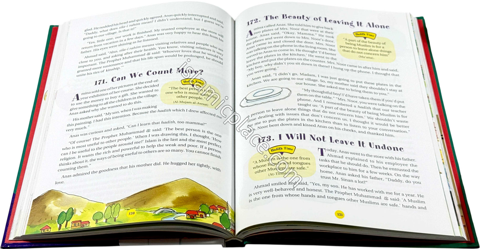 365 Hadith with Stories (Hardback)